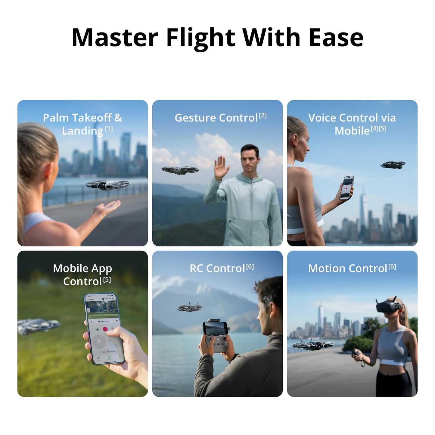 DJI Neo 2 Fly More Combo With RC-N3 Remote Controller, Stable Transmission With Digital Transceiver,Drone Strobe Light, Landing Pad, Carrying Case