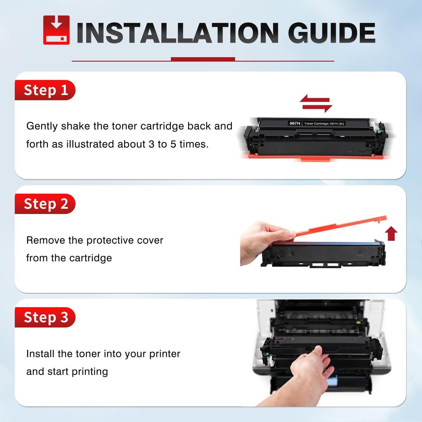 C230/C235 Toner Bundle High Capacity Toner Cartridge Replacement for Xerox C230 Ink Cartridges for 006R04383 Black 006R04384 Toner 006R04385 006R04386 Wroks with Xerox C230 C235 Color Printer Toner