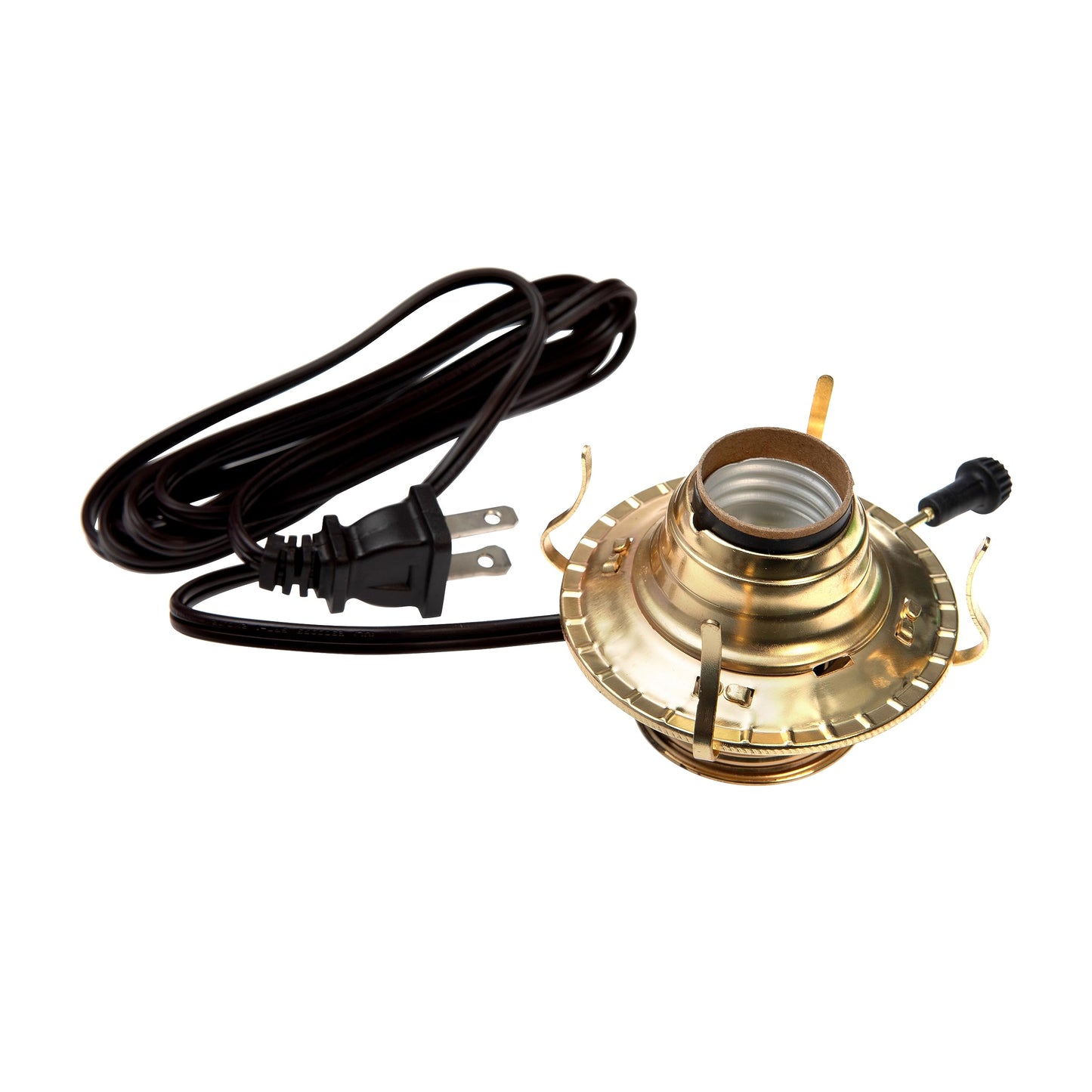 Creative Hobbies Electric Oil Lamp Burner DIY Conversion Kit M999E, Pre-Wired, Gold