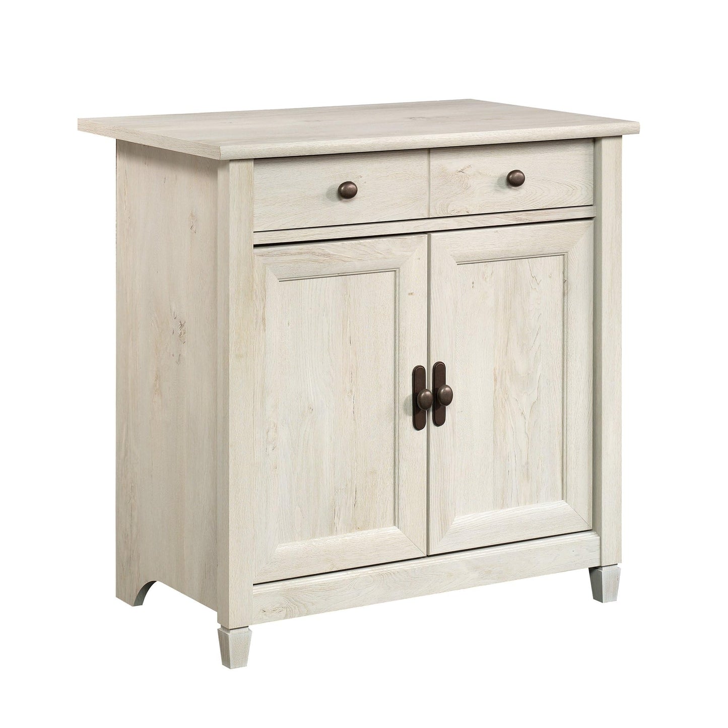 Sauder Edge Water Accent Storage Cabinet with Doors, Utility Cabinet, in Chalked Chestnut finish