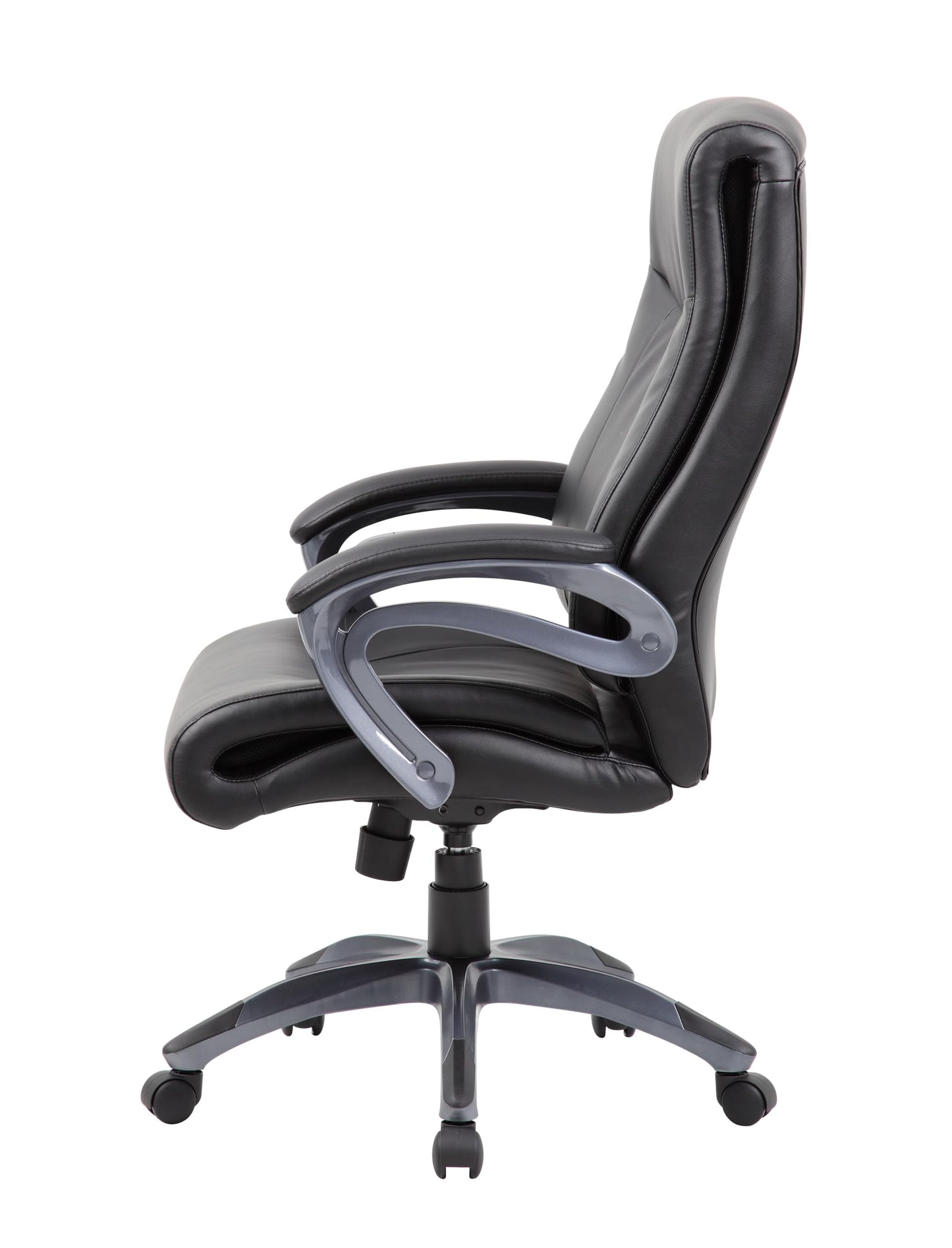 Boss Office Products Double Layer Executive Chair in Black