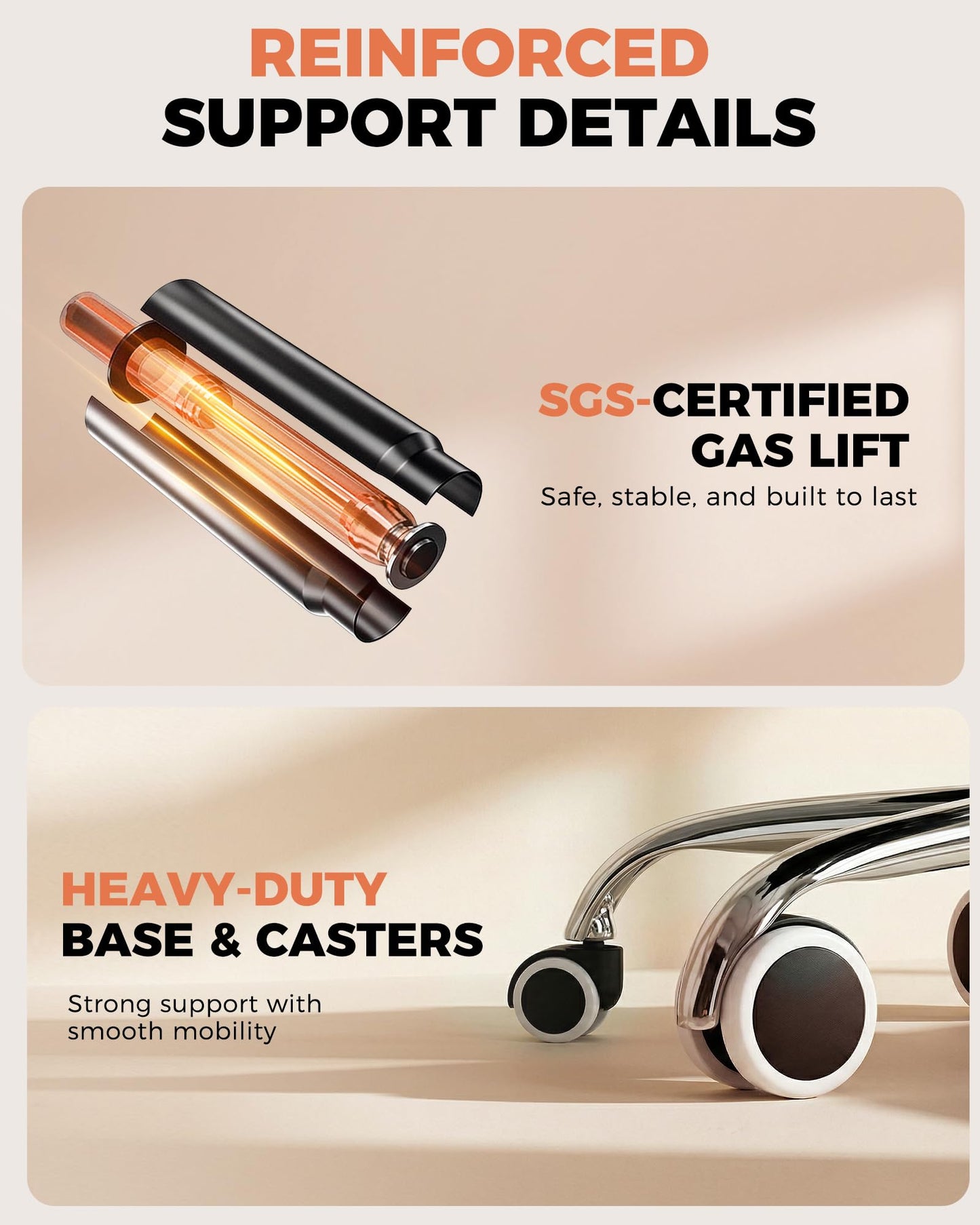 GTPLAYER Big and Tall Office Chair, Wide Ergonomic Gaming Chair with Deluxe Embossing Designed Leather with Foot Rest,150°Reclining Adjustable Soft Armrests Pocket Spring Back Support and Pillow