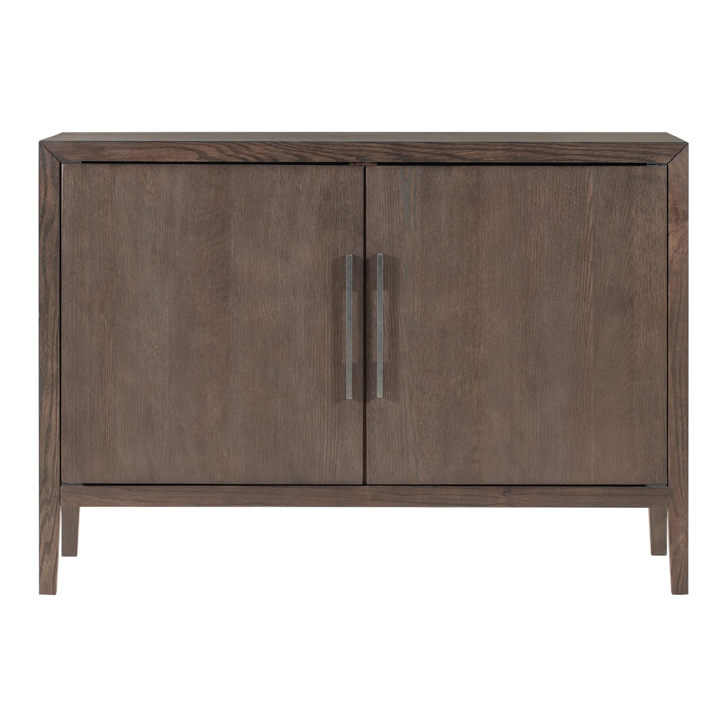 Merax Modern Rustic Wood Buffet Sideboard with Storage Shelf, 2 Doors Coffee Bar Cabinet TV Stand for Bedroom Living Room Dinning Room Kitchen Espresso