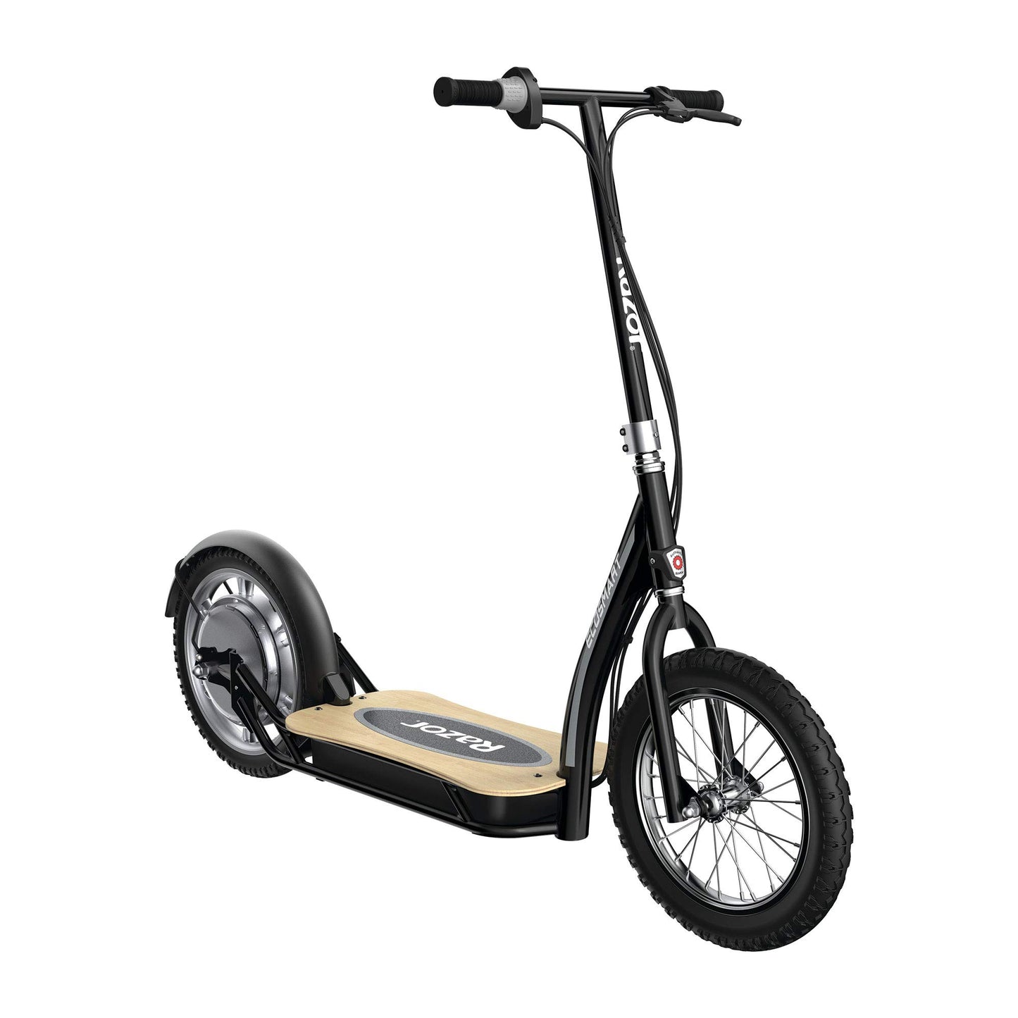 Razor EcoSmart SUP Electric Battery Powered Environmentally Friendly Standing Scooter for Short Commutes, Black