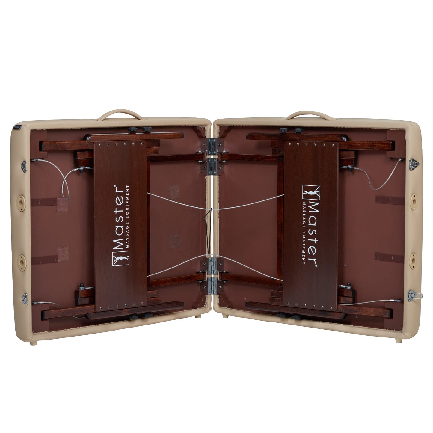 Master Massage Del Ray Pro 30" Portable Massage Table (30" W x 84" L), 750 lbs. Capacity, 3" Cushioning