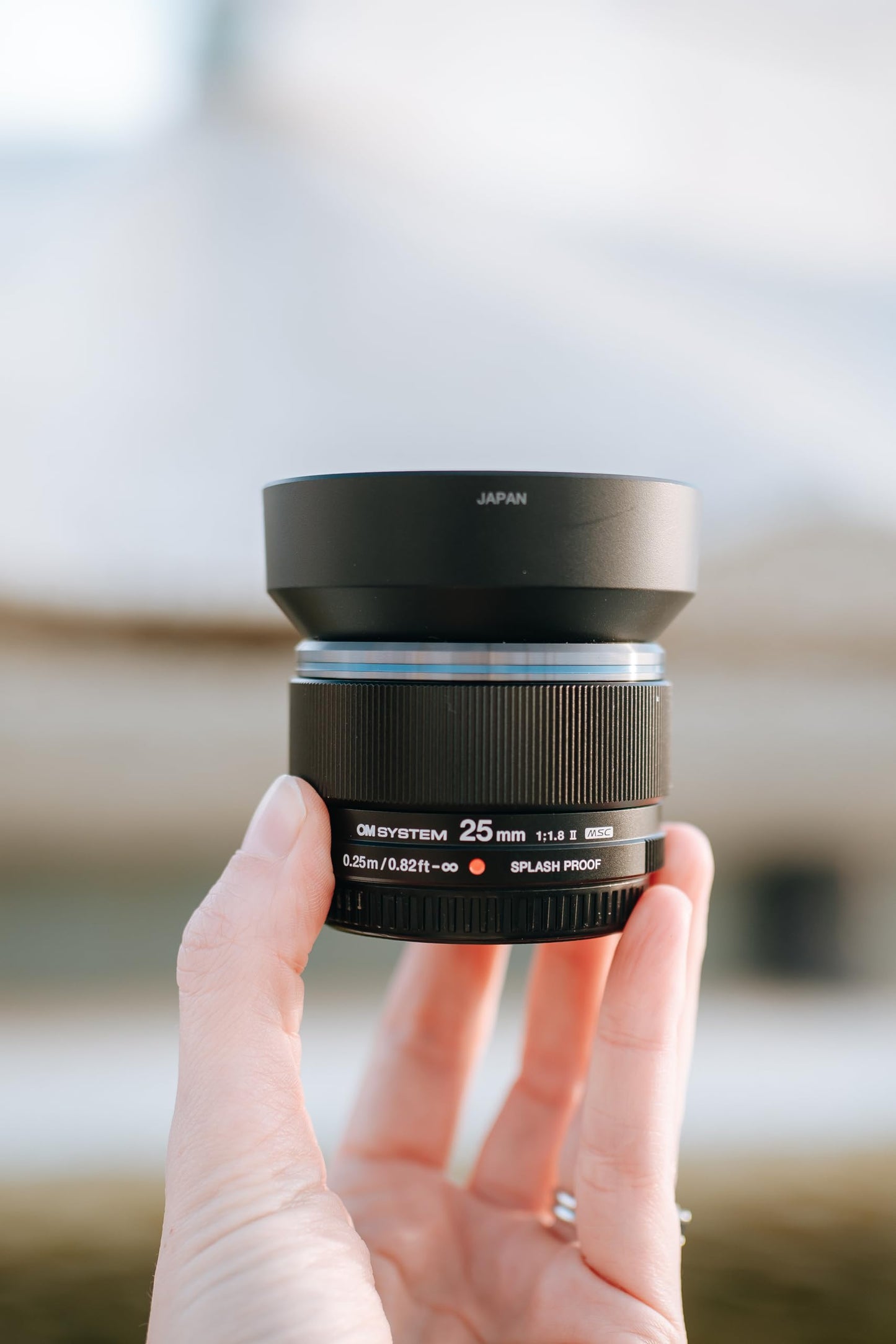 OM SYSTEM Olympus M.Zuiko Digital 25mm F1.8 II for Micro Four Thirds System Camera, Weather Proof, Compact Design, Beautiful Bokeh, Bright