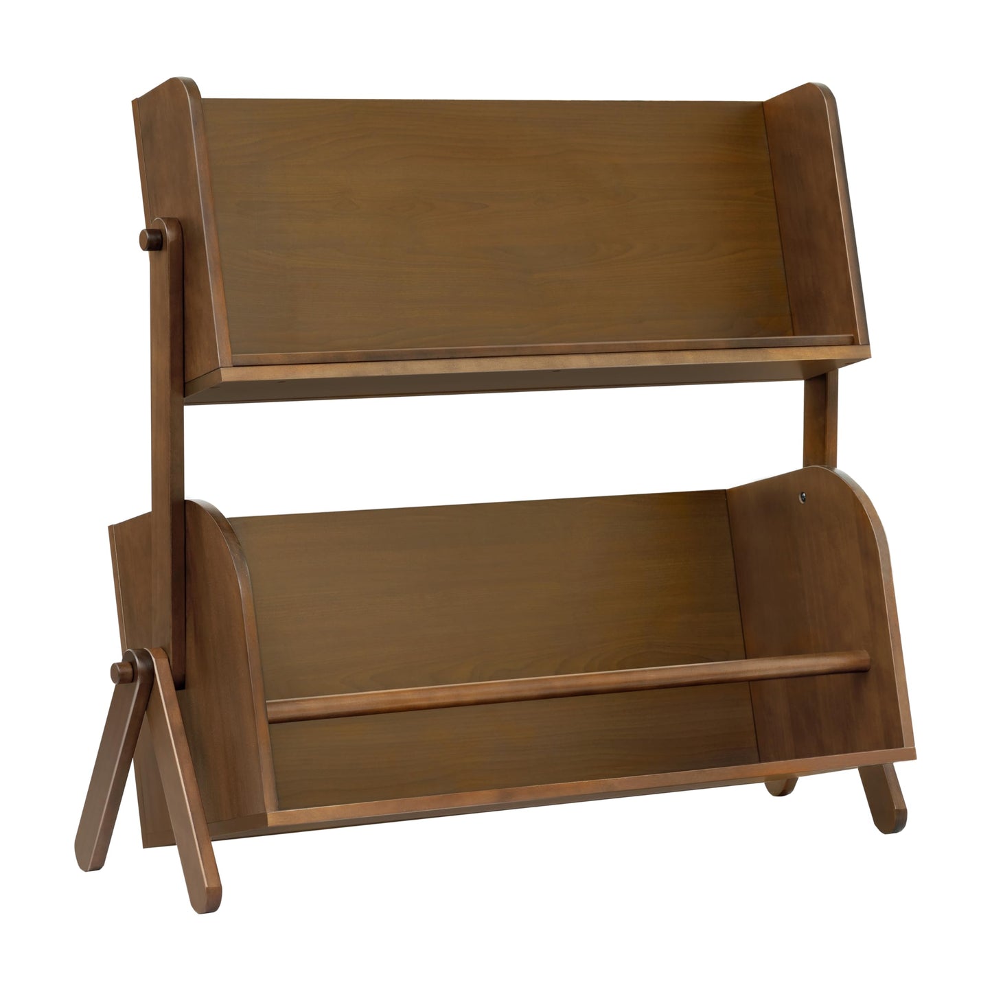 Babyletto Kids Tally Storage and Bookshelf in Natural Walnut, Greenguard Gold Certified