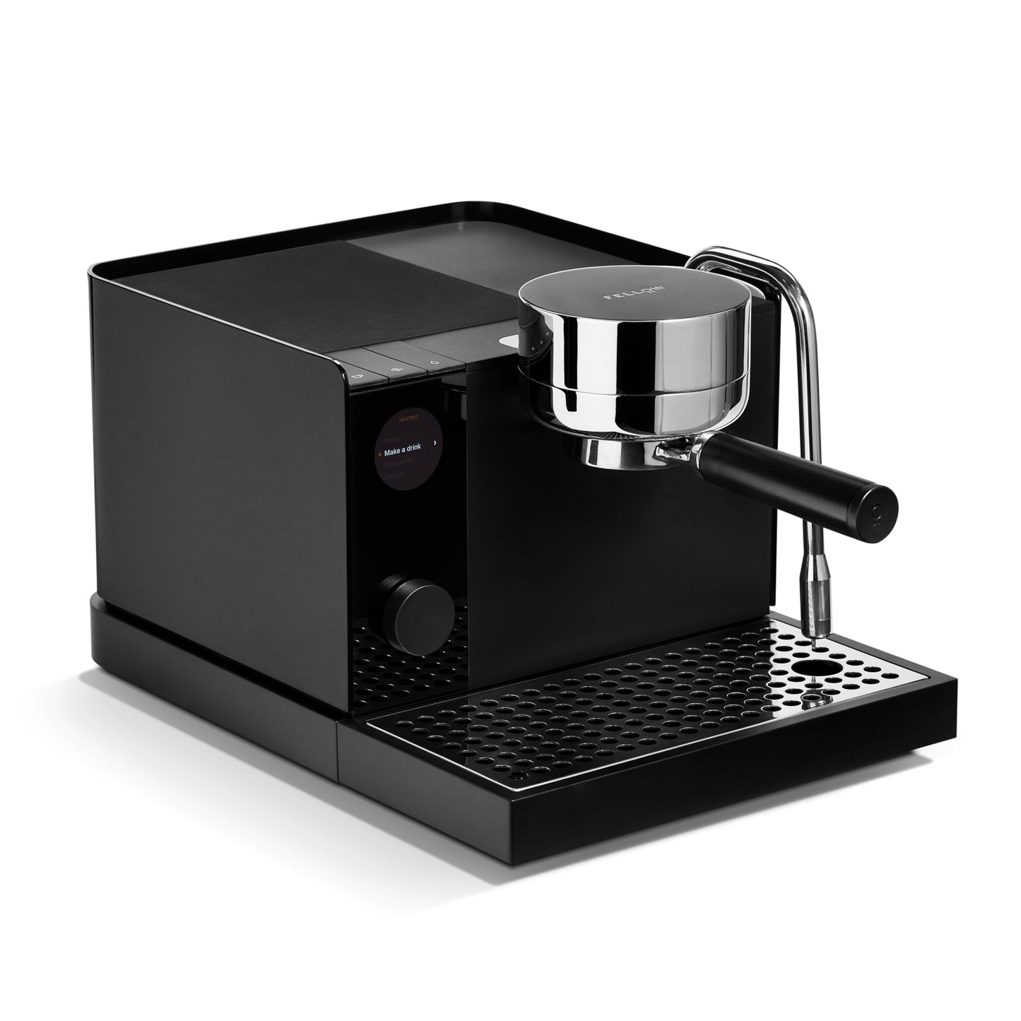 Fellow Espresso Series 1 – Home Espresso Machine – Heats in Under 2 Minutes, Precise Temperature Control, Pressure Profiling, Built-In Guidance, Assisted Milk Steaming, Matte Black