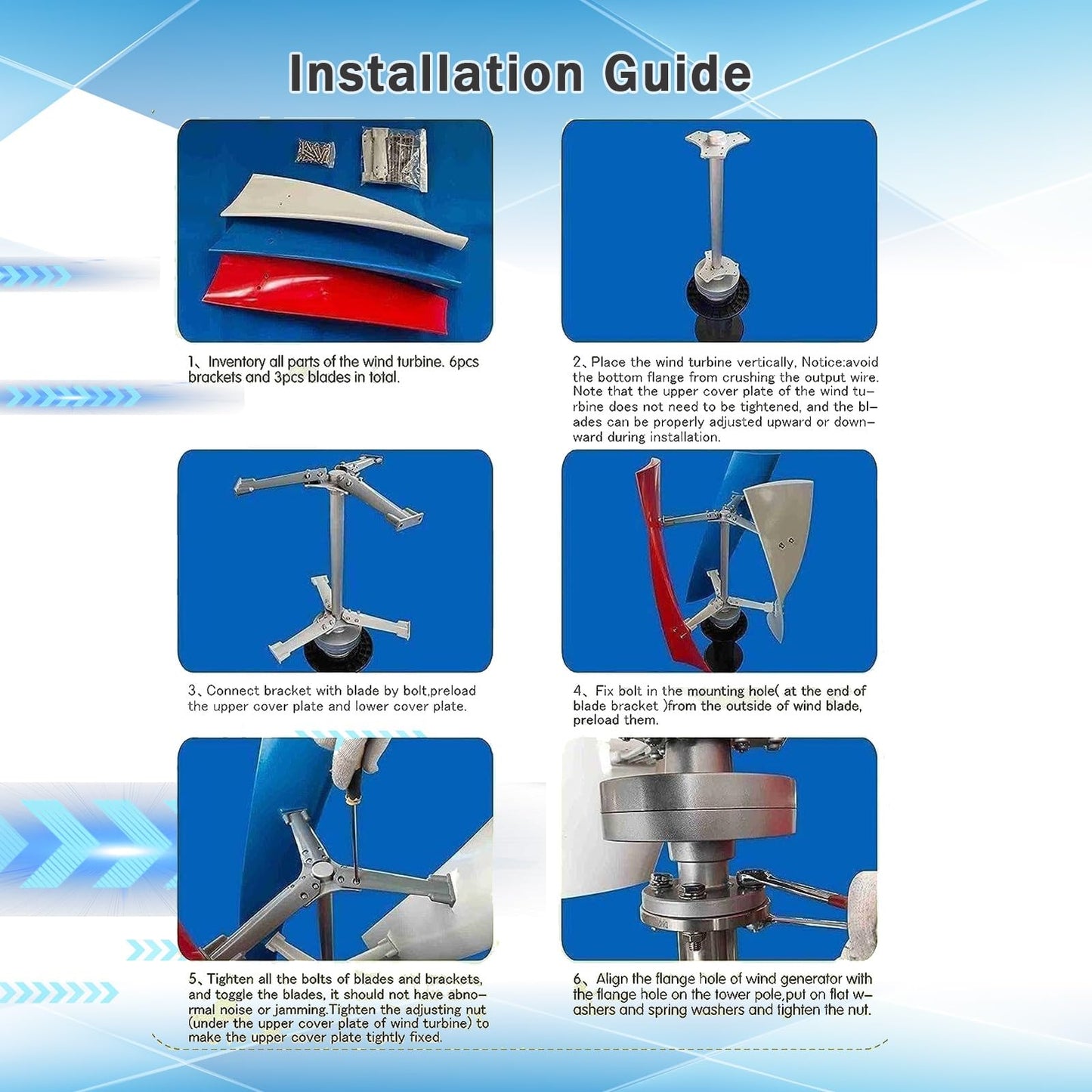 18000W Vertical Wind Turbine Generator Kit for Home & Business - Powerful 48V Windmill with Controller for Industrial Energy Supply - Eco-Friendly Renewable Energy Solution