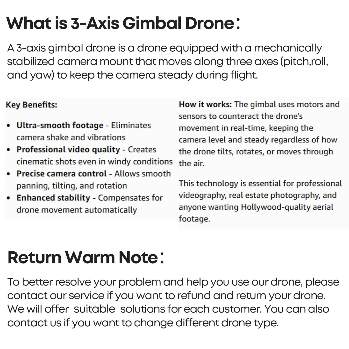 Bwine F7MINI 4K(RC3) Drones with Camera for Adults, 8K Photo 4K Video, RC with 1080P Screen, 20000ft Transmission, 64min Flight, 3-Axis Gimbal, 249g FAA-Exempt, GPS Track, Auto Return, Beginner Mode