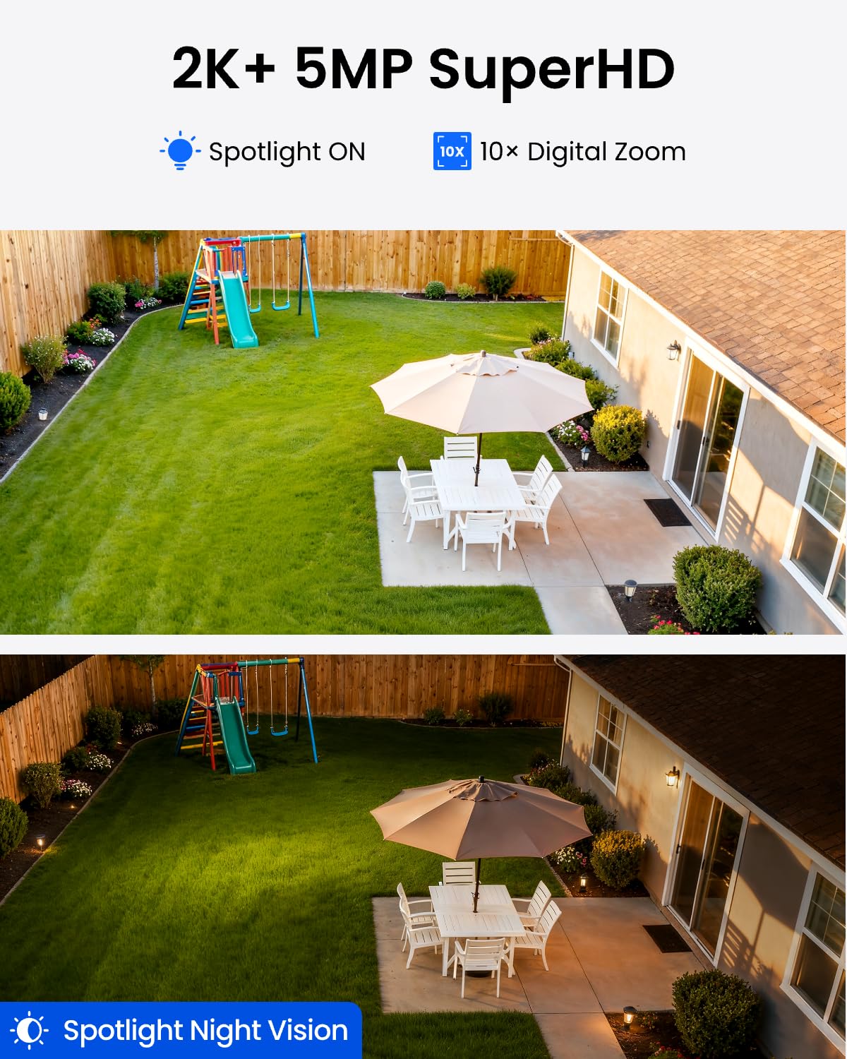 REOLINK Home Hub mini with 2X Argus 3 Pro+Solar Panel, Solar Security Cameras Wireless Outdoor, 2.4/5 GHz WiFi, Solar/Battery Powered, Smart Detection, Motion Recording, No Monthly Fee