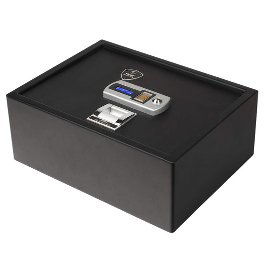 Verifi Smart S3800 Biometric Safe with FBI-Certified Fingerprint Sensor, Audible Alarm, 22 Pound, Black