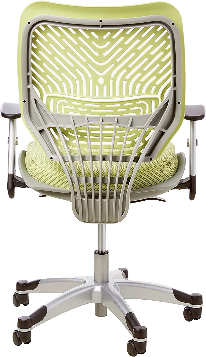 Space Seating 86 REVV Series Self-Adjusting SpaceFlex Back Office Desk Chair with Lumbar Support and Padded Mesh Seat, Kiwi