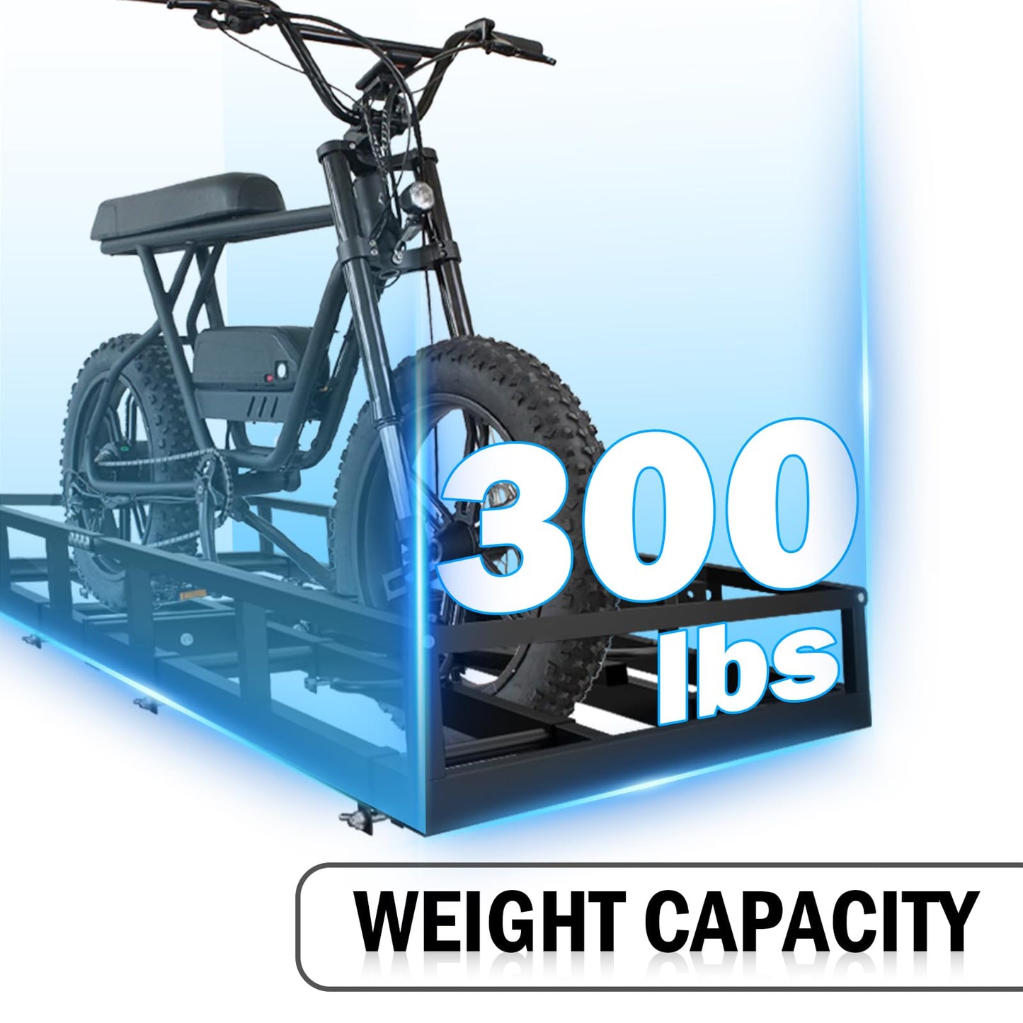 ZUIWAN 2-Bike Hitch Rack for 2" Receiver - Convertible Bike Carrier & Cargo Carrier Platform, Heavy-Duty Hitch Mount Bicycle Rack for Cars, SUVs, Trucks