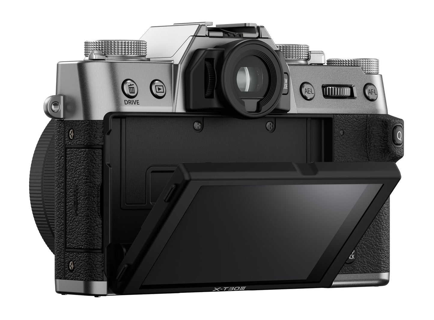 FUJIFILM X-T30 III Mirrorless Camera Body, with XC13-33mm Lens Kit, Silver