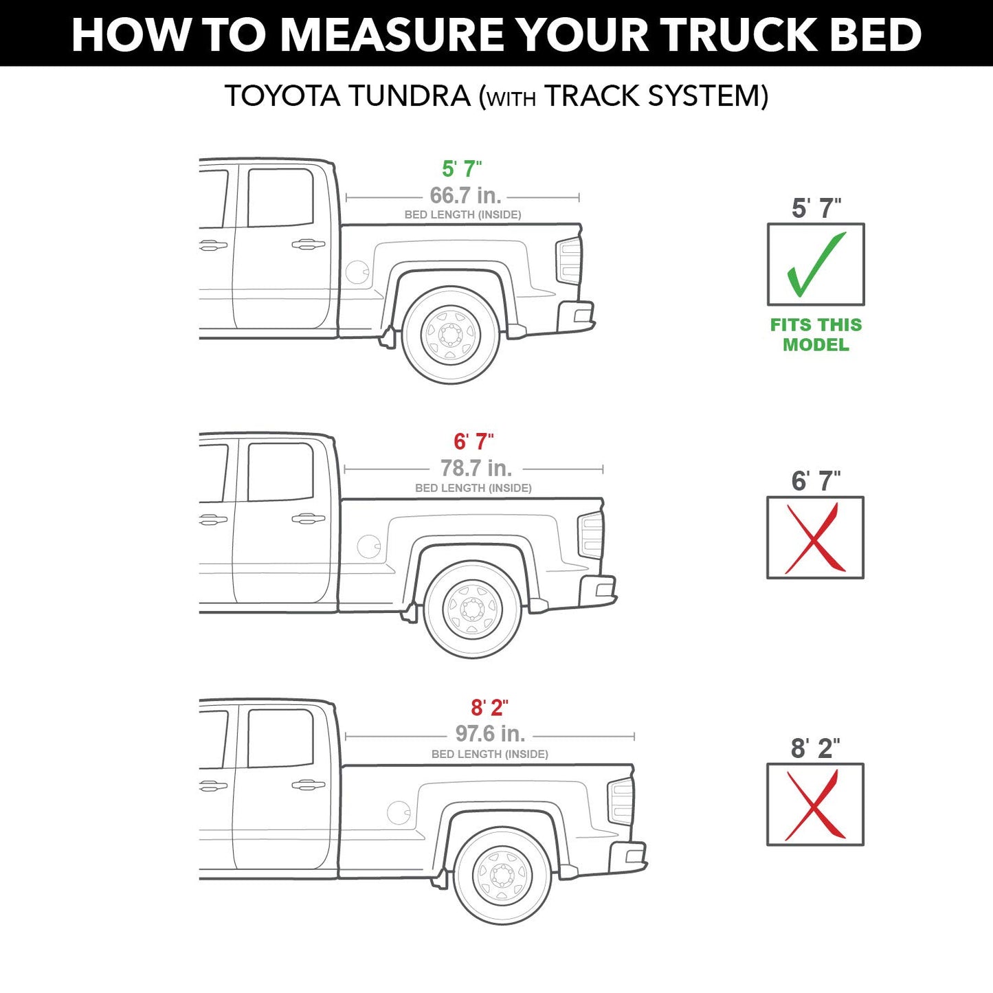 RealTruck TruXedo Lo Pro Soft Roll Up Truck Bed Tonneau Cover | 563801 | Fits 2007 - 2021 Toyota Tundra w/Track System (Excludes Trail Special Edition Storage Boxes) 5' 7" Bed (66.7")