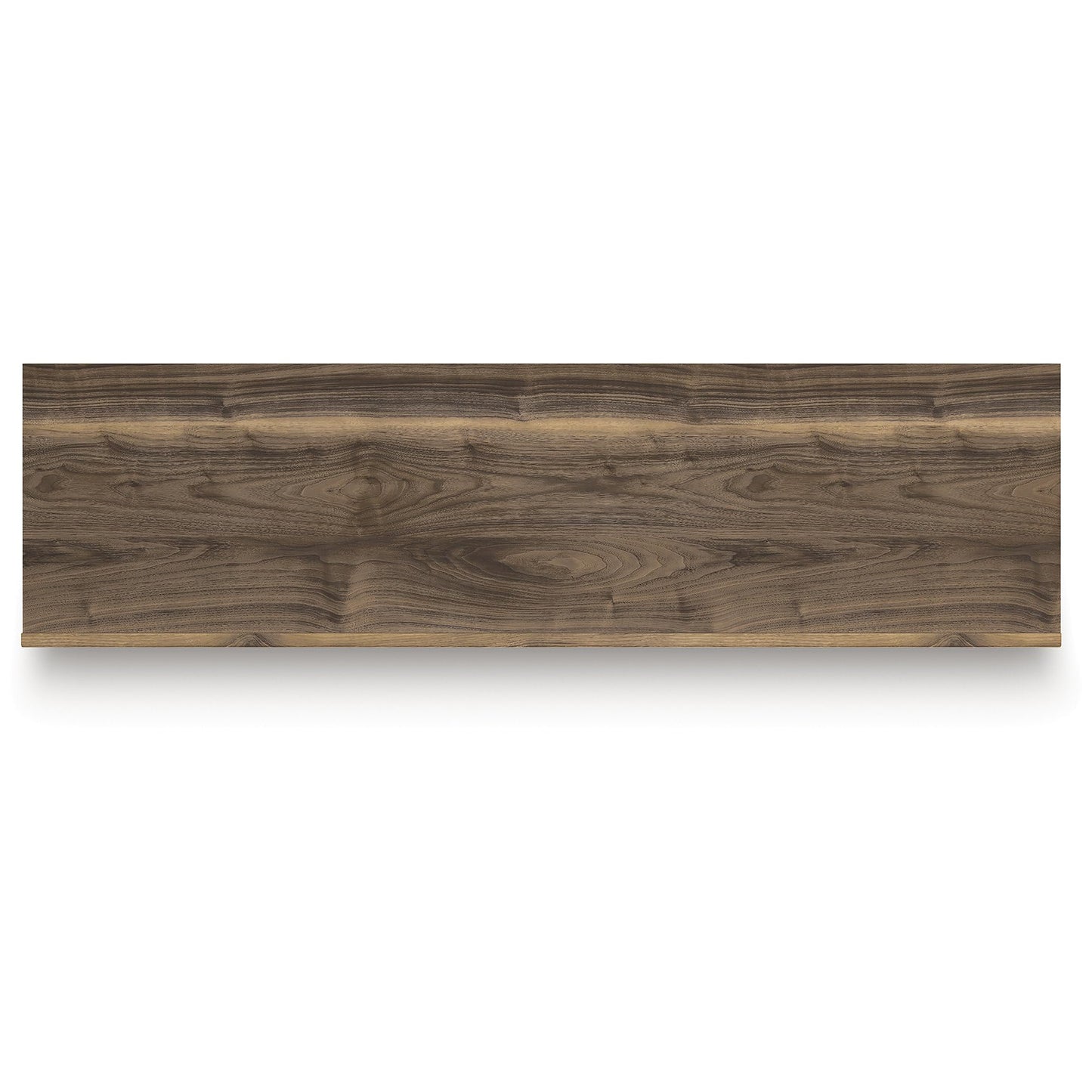 Signature Design by Ashley Zadilyn Mid-Century Modern 72" TV Stand with Electric Fireplace for TVs up to 82", Dark Brown