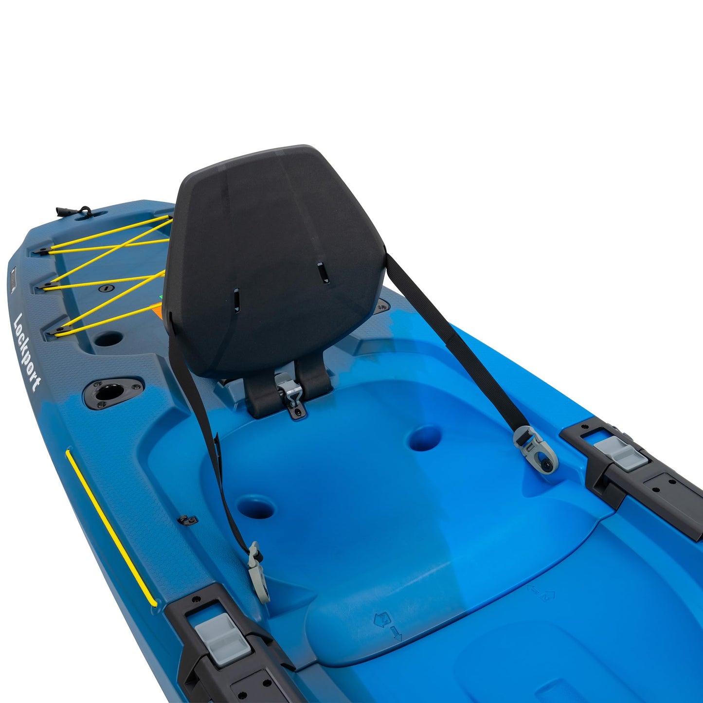 Lifetime Lockport 94 Modular Sit-on-Top Kayak, Two-Piece Design with SlideLock System, Rod Holders, Adjustable Seat