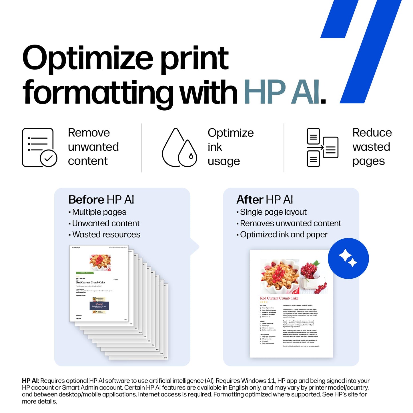 HP OfficeJet Pro 9135 Wireless All-in-One Color Inkjet Printer, Print, Scan, Copy, Fax, ADF, Duplex Print/scan, Best-for-Office, 3 Month Trial of Instant Ink Included, AI-Capable (C2WM0A)