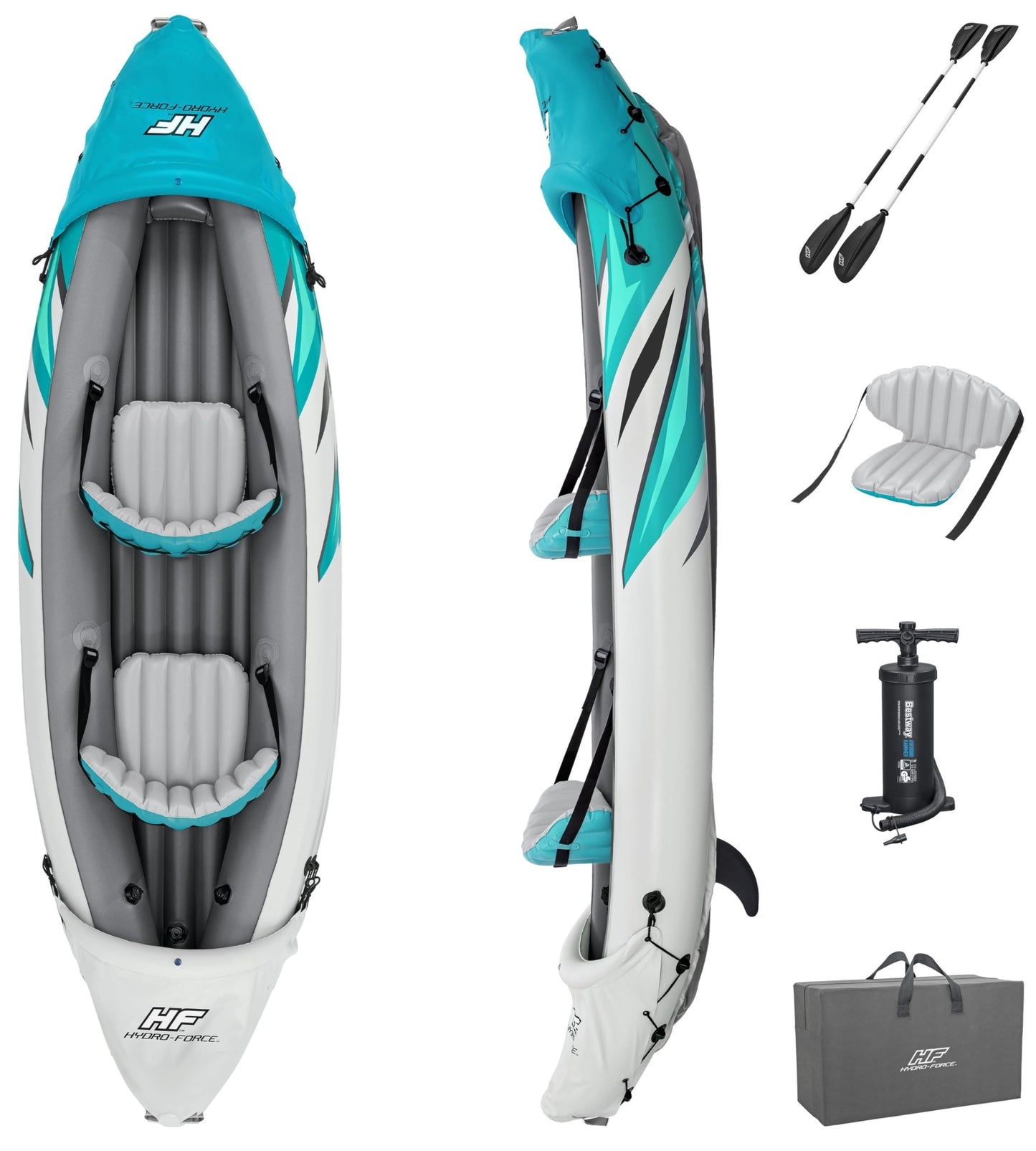 Bestway Hydro-Force Rapid Elite X2 Inflatable Kayak Set 10'3"
