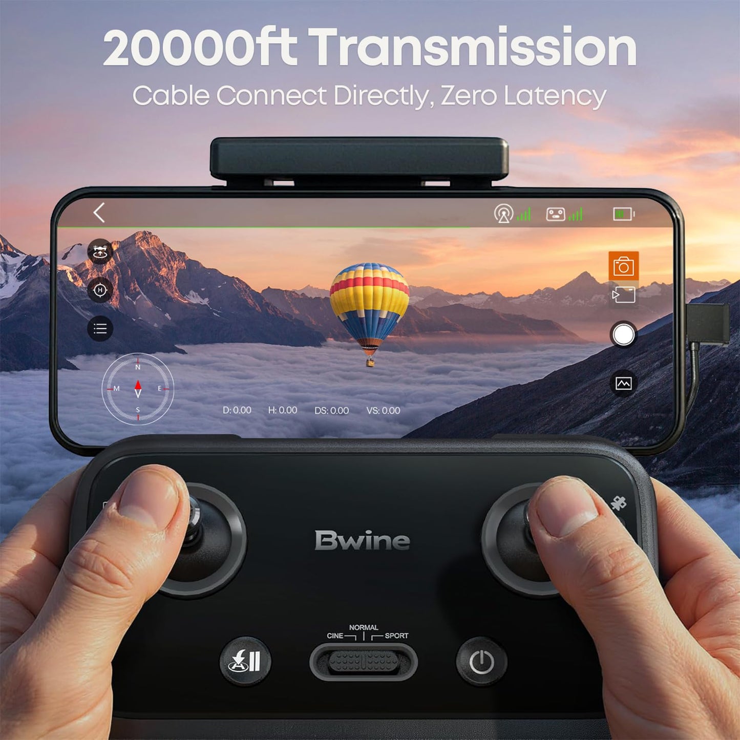 Bwine F7MINI 4K Video 8K Photo Drones with Camera for Adults, 3-Axis Gimbal EIS, 96Mins, 249g FAA-exempt, Over 6KM Transmission, Al GPS Smart Return, Follow, Waypoint, Orbit Fly, Better for Beginner