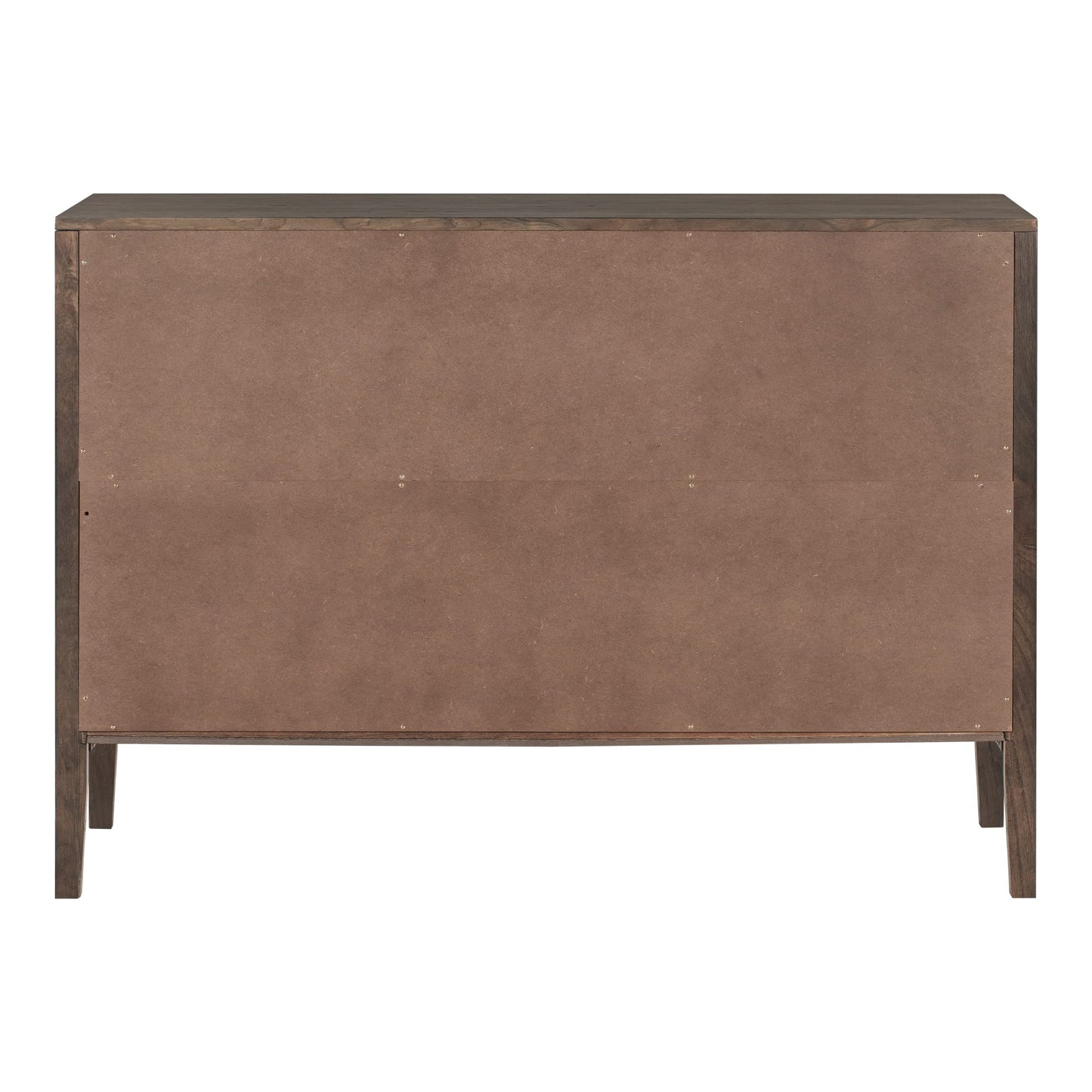 Merax Modern Rustic Wood Buffet Sideboard with Storage Shelf, 2 Doors Coffee Bar Cabinet TV Stand for Bedroom Living Room Dinning Room Kitchen Espresso
