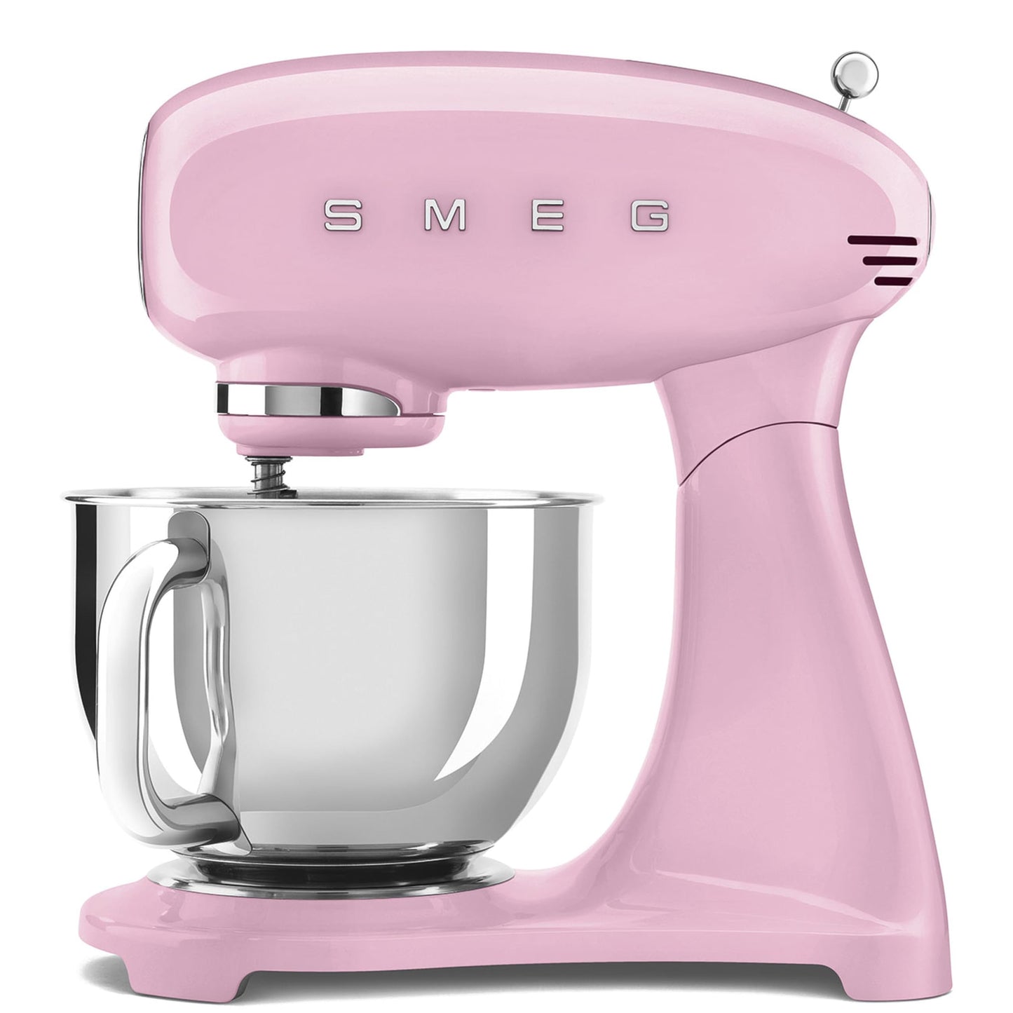 Iconic 1950s Retro Design Durable die-cast aluminum construction with glossy finish brings timeless Italian style to modern kitchens.