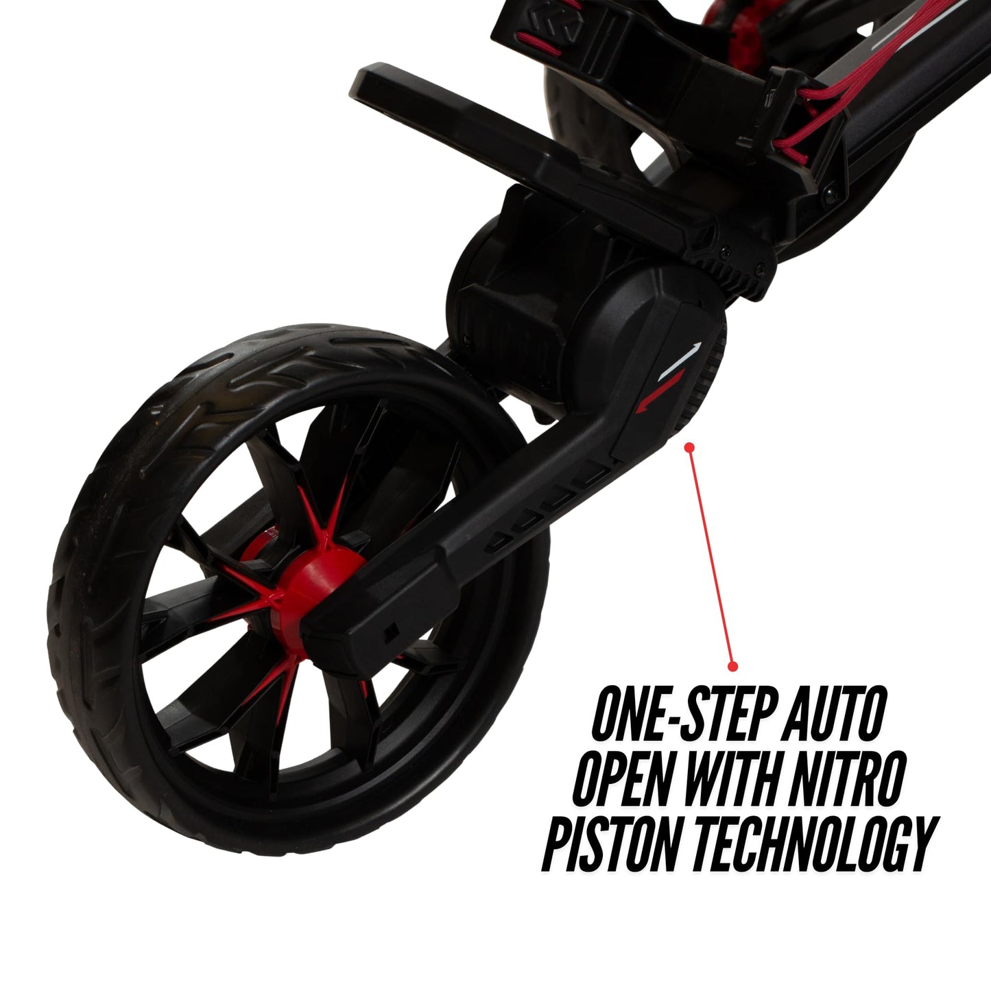Bag Boy Limited Edition Nitron Golf Push Cart, USA