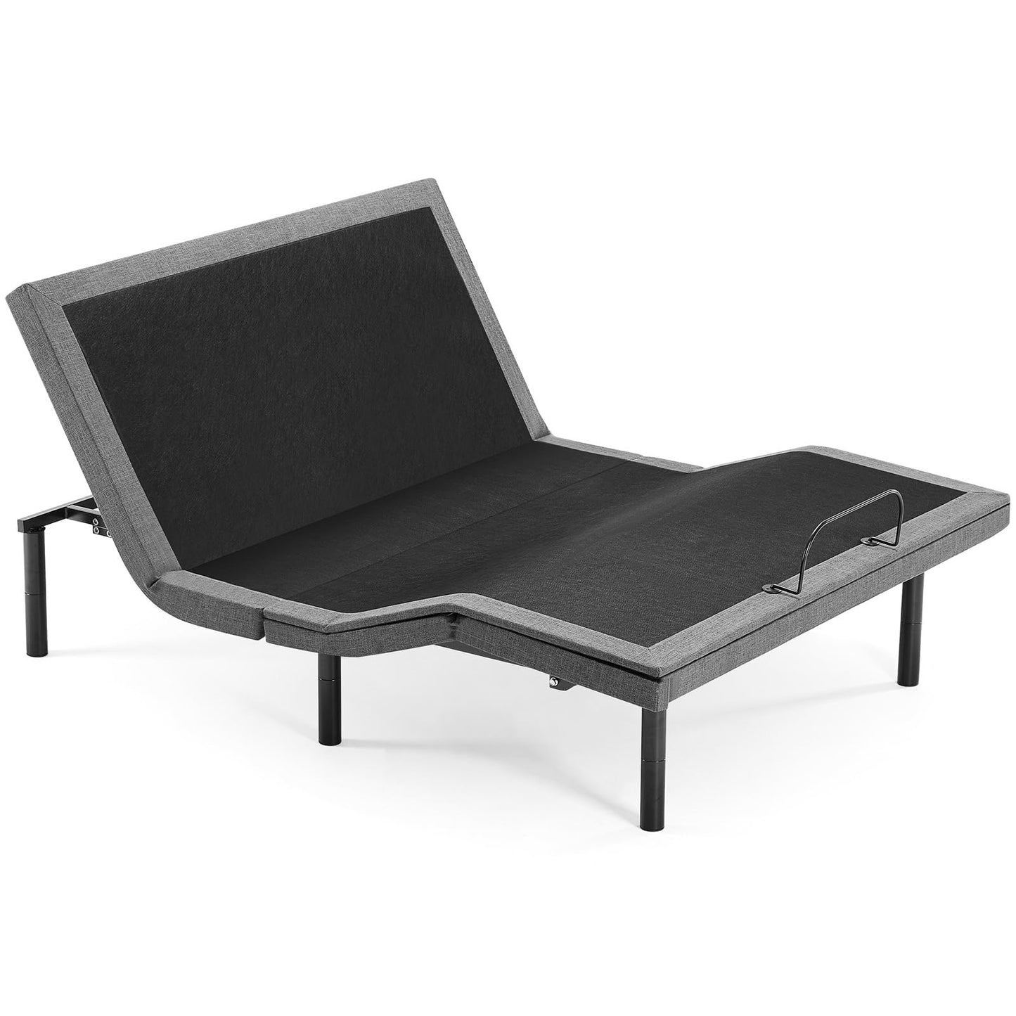 HAPPYMONT Twin XL Adjustable Bed Frame, Ergonomic Electric Bed Base with Wireless Remote and 2 USB Ports, Head and Foot Incline, Zero Gravity, Anti-Snore, Easy Assembly
