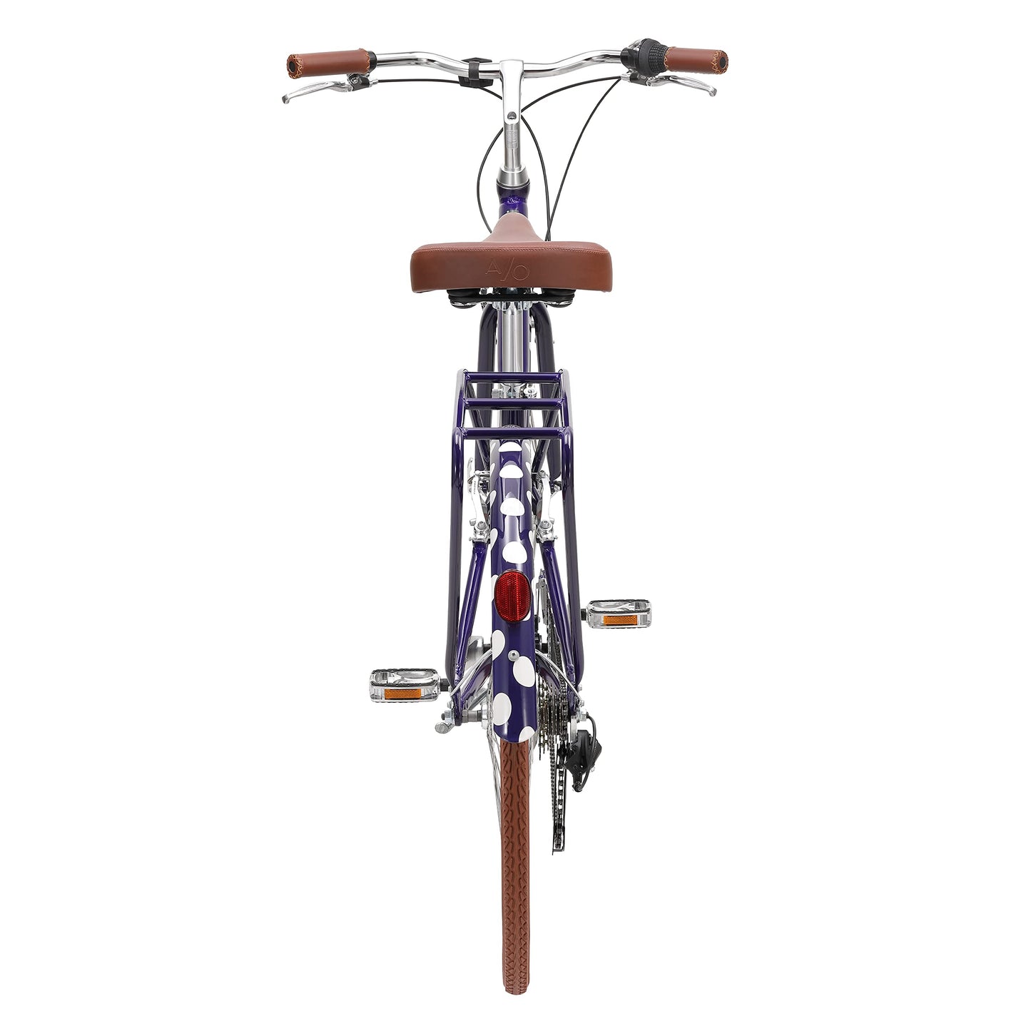 sixthreezero A/O Reach Your Destination Women's Limited 7-Speed Hybrid Commuter, Navy & White Spots