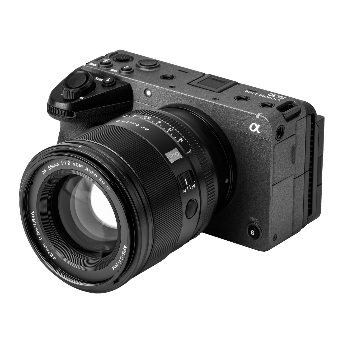 VILTROX AF 56mm F1.2 E-Mount APS-C Lens, Large Aperture Autofocus Portrait Prime Lens for Sony E-Mount Cameras A6700 A6600 A6400 A6100 ZV-E10 ZV-E10 II FX30