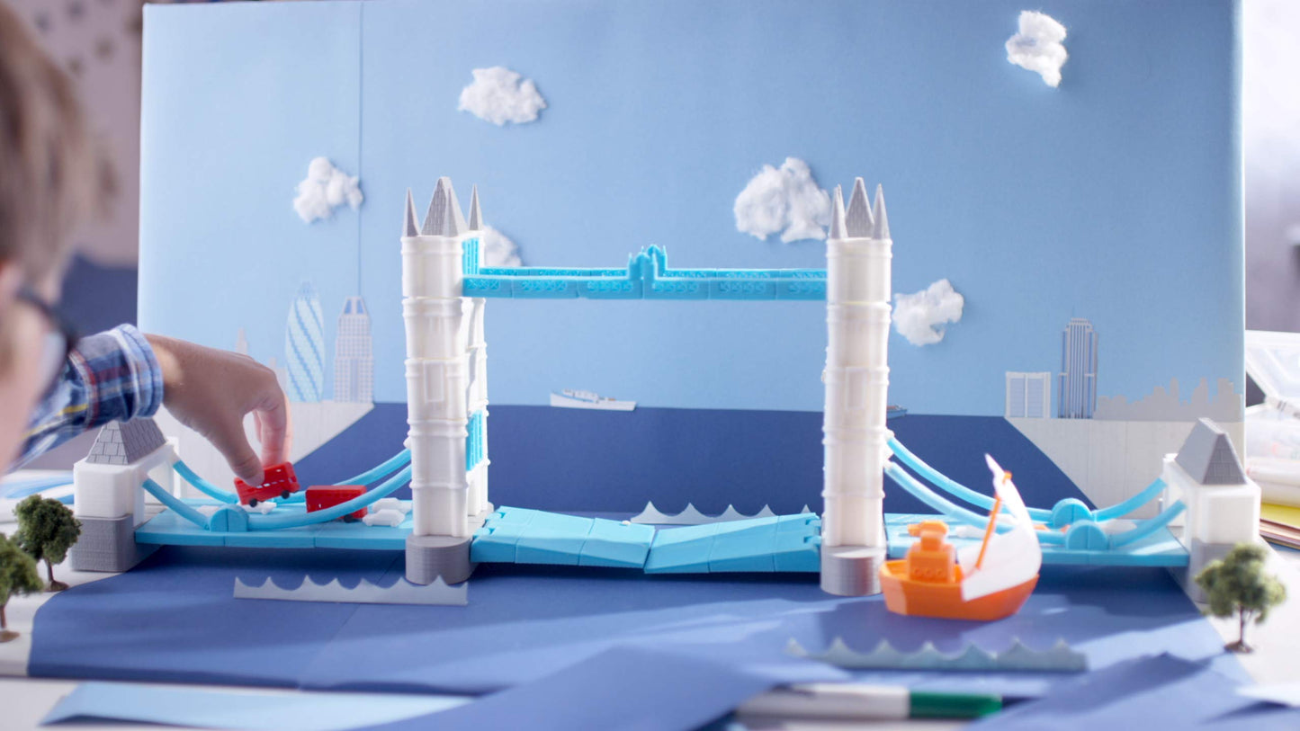 Toybox 3D Printer for Beginners and Kids with Fast Printing, Easy Setup, Safe Design, Free App with Access to 7,000+ Digital Toys, 1 Filament Included - Alpha Three