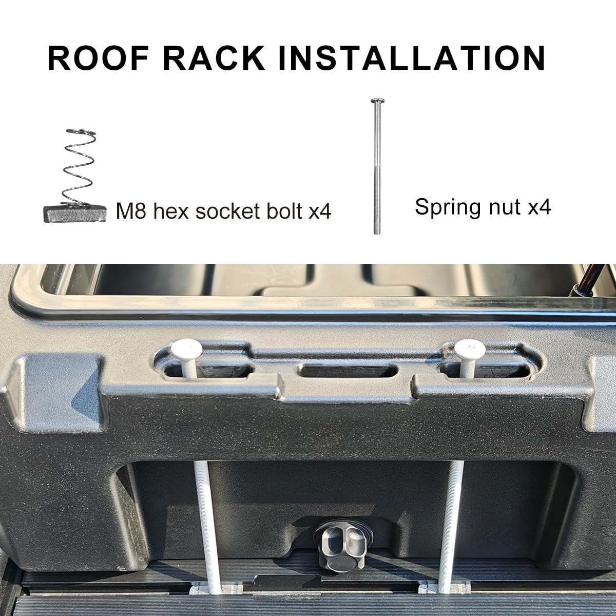 RUGCEL 98QT Waterproof Dry Box - Off-Road Case for Car Camping, Roof Rack