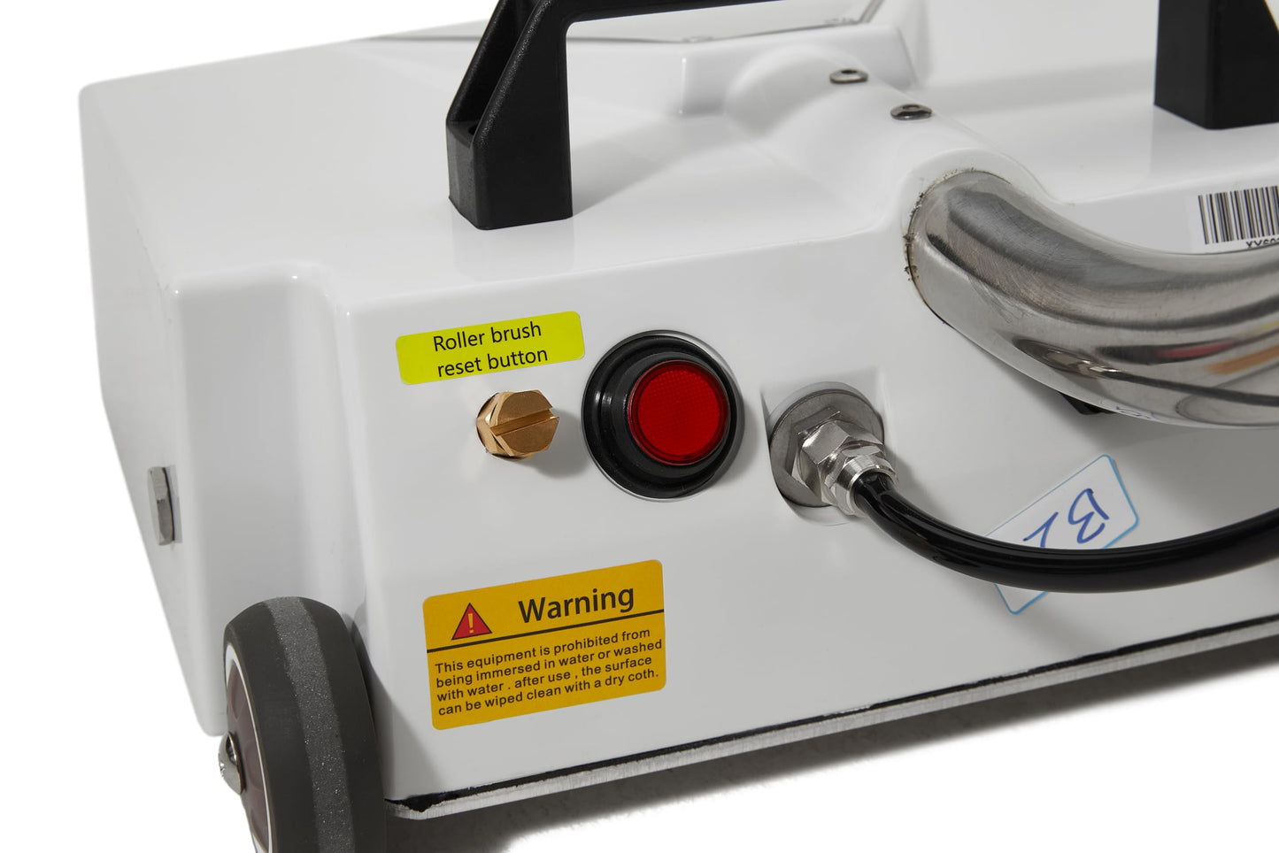 Dapper Commercial Box Carpet Extractor with 13" Motorized Brush Head, Cold Water Extraction, Strong Suction and 6.5 Gal Tanks — Ideal for Hotels, Offices, & Commercial Cleaning
