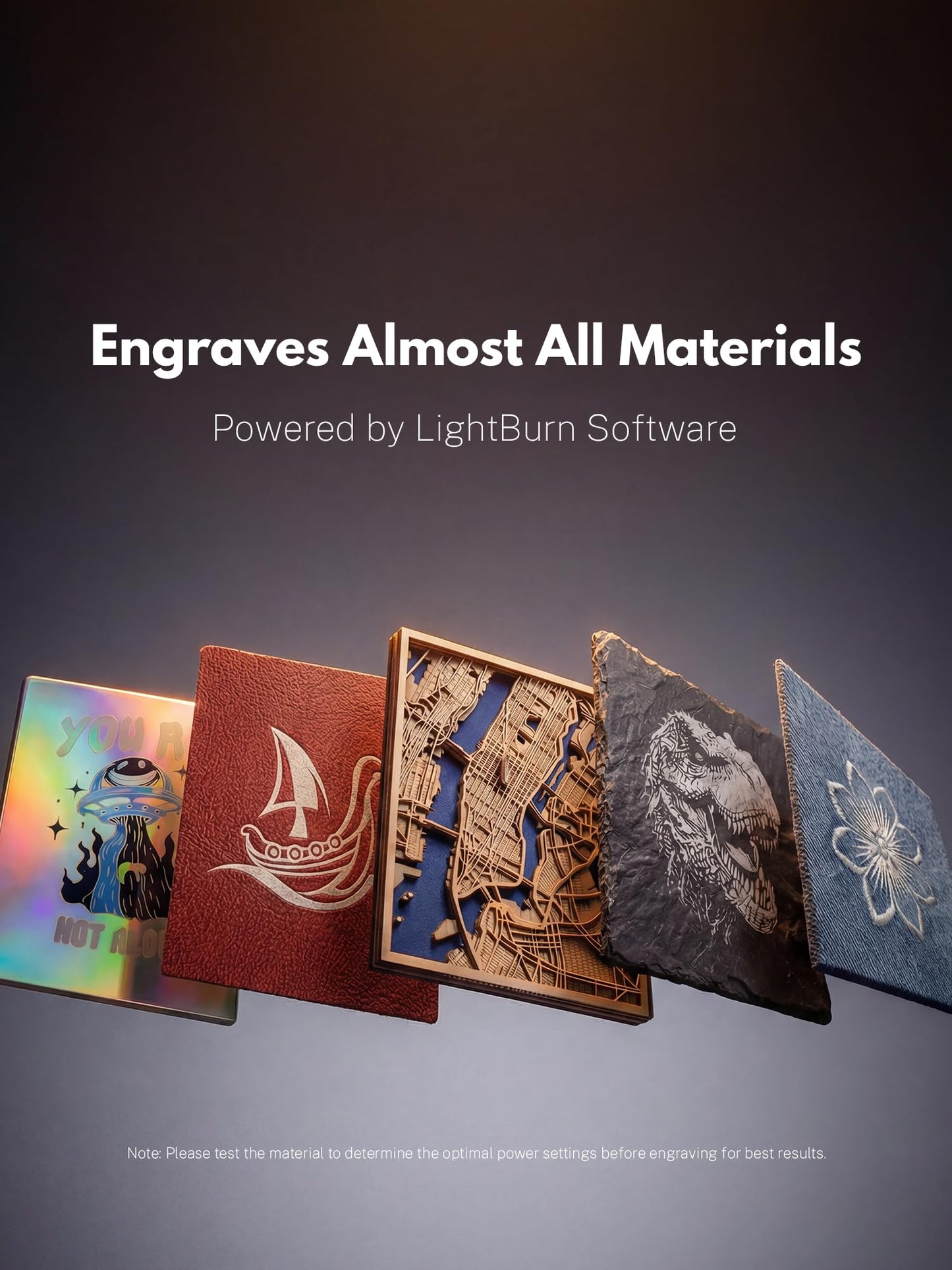 EM-Smart Dual 2, 30W MOPA + 20W Diode Laser Engraver, 100+ Color Metal Engraving, 15000mm/s Fast Laser Engraver and Cutting Machine for Jewelry, Metal, Wood, Leather, Acrylic, Glass, and More