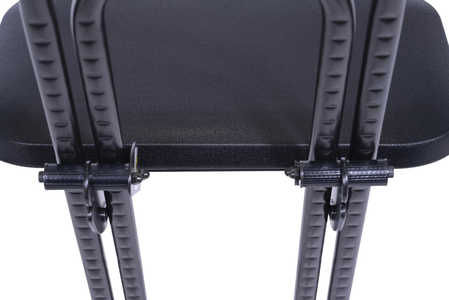Vestil CPRO-800LP Steel Height Ergonomic Worker Chairs 18.5 In. to 35 In. 220 Lb. Capacity Black