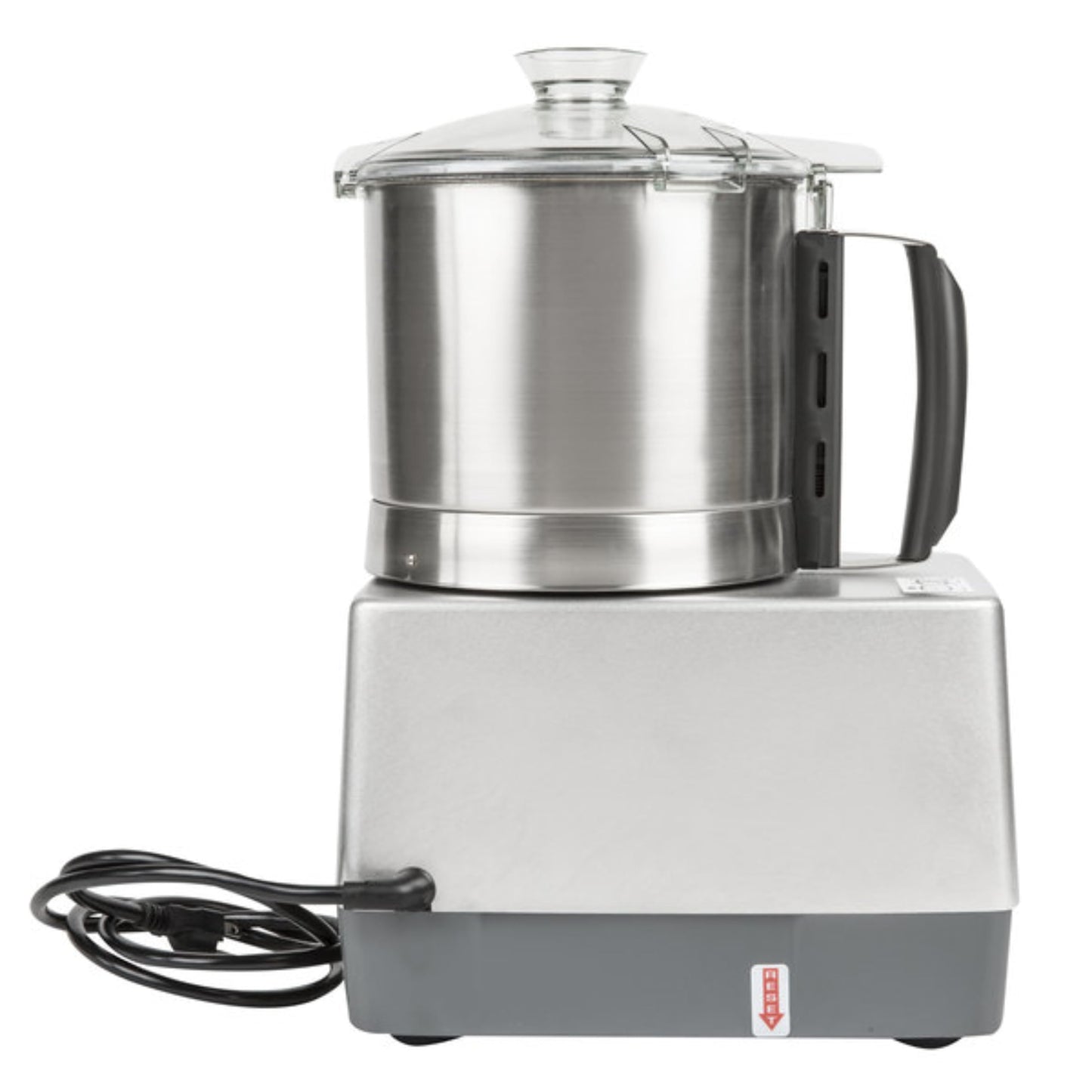 Robot Coupe R401B Food Processor 1245-00127, 4.5 Qt Stainless Steel Bowl, Single-Speed Commercial Chopper Machine, S-Blade, 1.5 HP Motor, Grey, Kitchen Food Processor, 120V