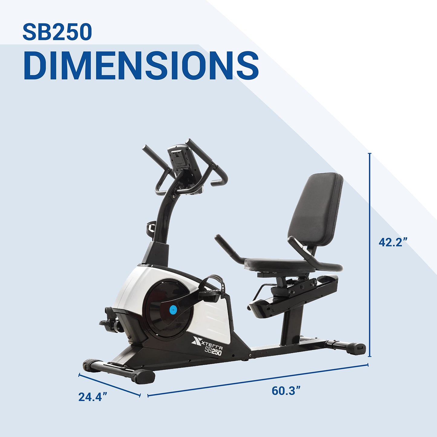 Xterra Fitness SB250 Recumbent Bike