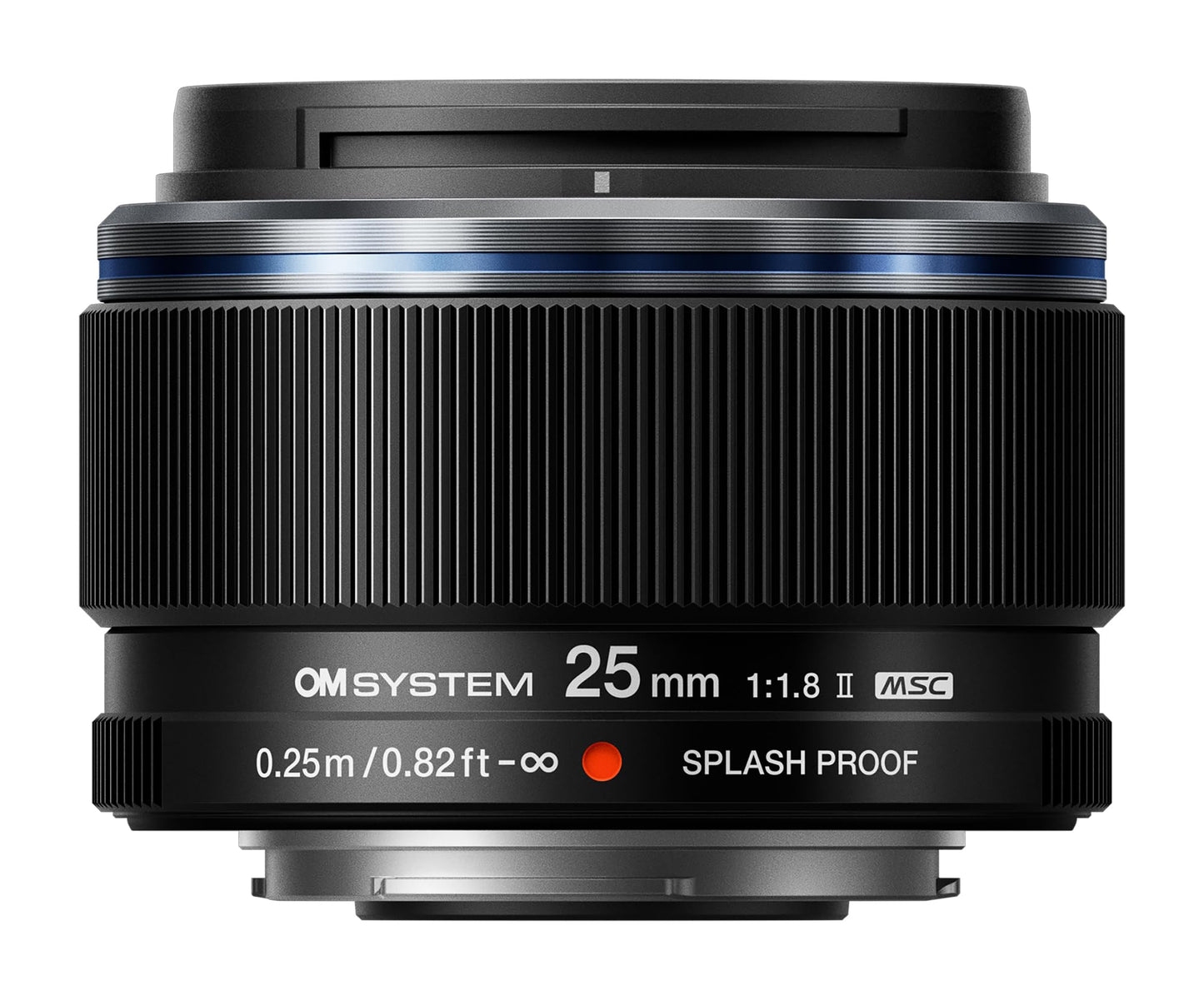 OM SYSTEM Olympus M.Zuiko Digital 25mm F1.8 II for Micro Four Thirds System Camera, Weather Proof, Compact Design, Beautiful Bokeh, Bright