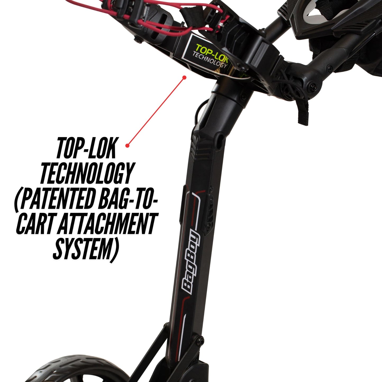 Bag Boy Limited Edition Nitron Golf Push Cart, USA