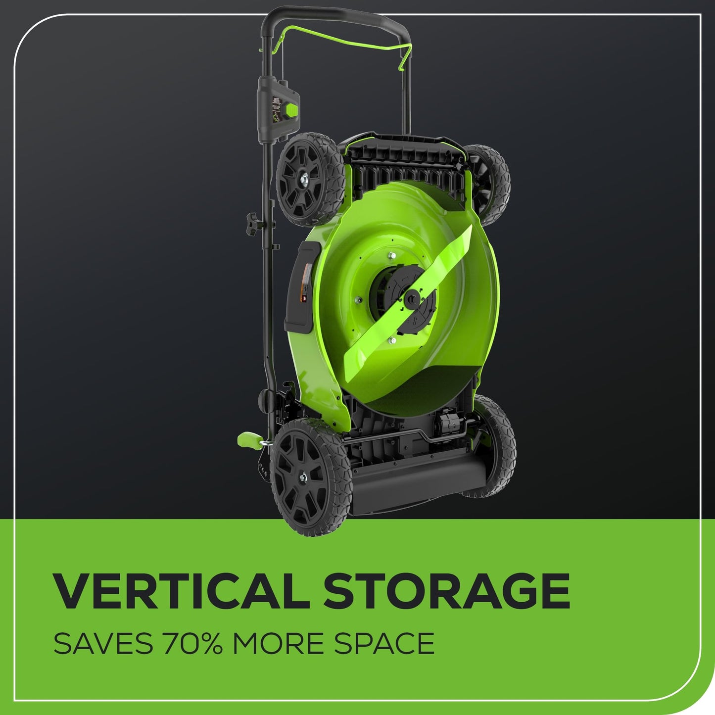 Greenworks 80V 21” Brushless (Push) Cordless Electric Lawn Mower + (500 CFM) Axial Leaf Blower + 13” String Trimmer (75+ Compatible Tools), (2) 2.0Ah Batteries and 30 Minute Rapid Charger