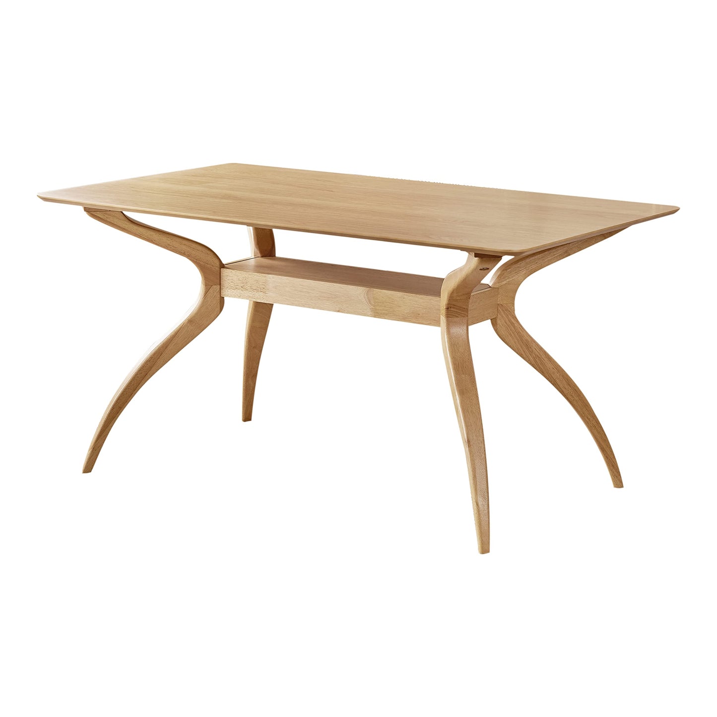 Christopher Knight Home Salli Wood Dining Table, Natural Oak Finish