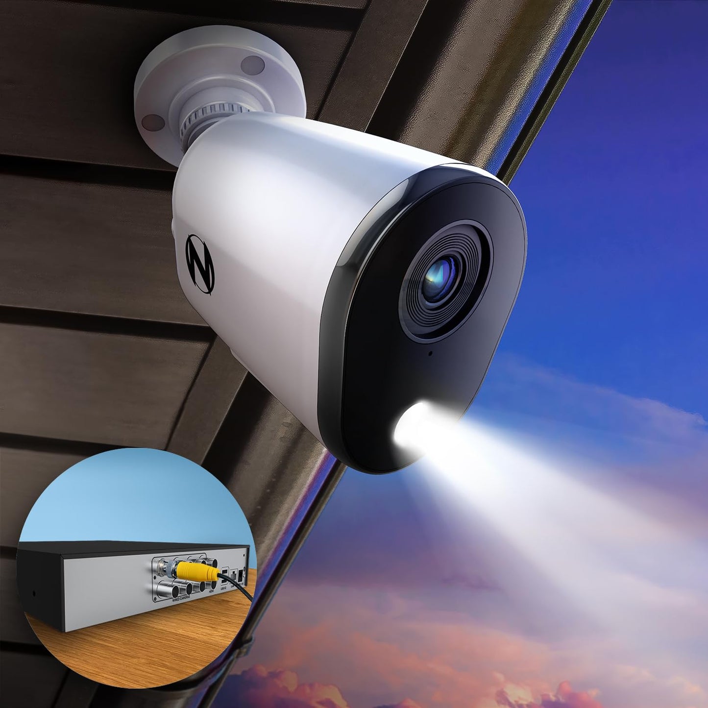 Night OWL FTD4-81-4L HD DVR Security KIT