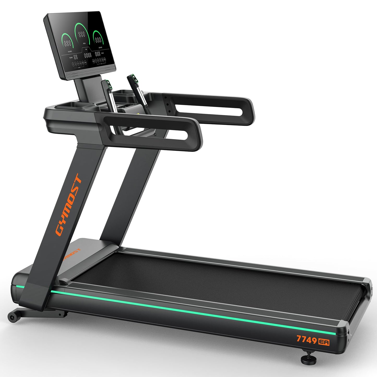 GYMOST Treadmills for Home with Incline 15%, Treadmill for Walking Running with 3.5 HP Quiet Brushless Motor, LED Display, 450 LBS Weight Capacity