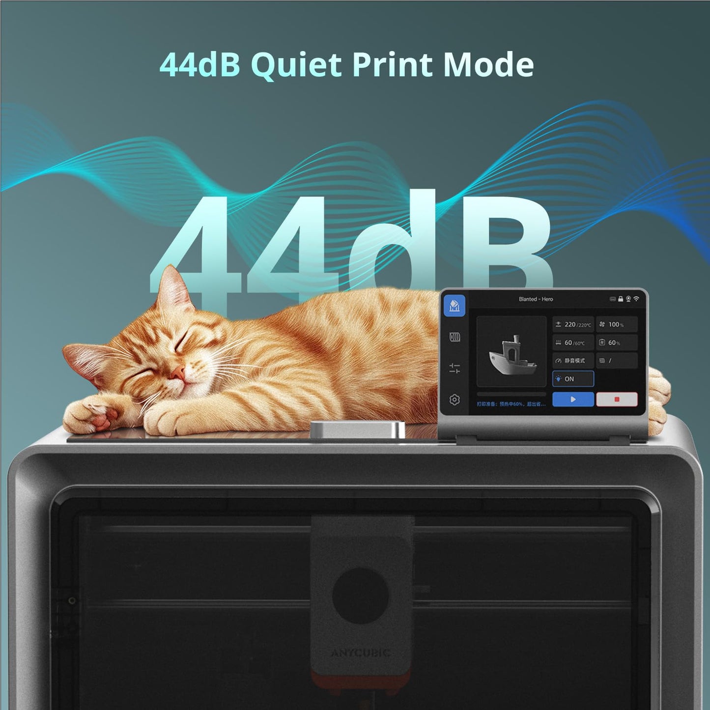 Anycubic Kobra S1 Combo Multi-Color 3D Printer, Fast 600mm/s Printing Auto Leveling with Auto Calibration Anycubic App One-Click Printing 250 x250x250mm Build Size
