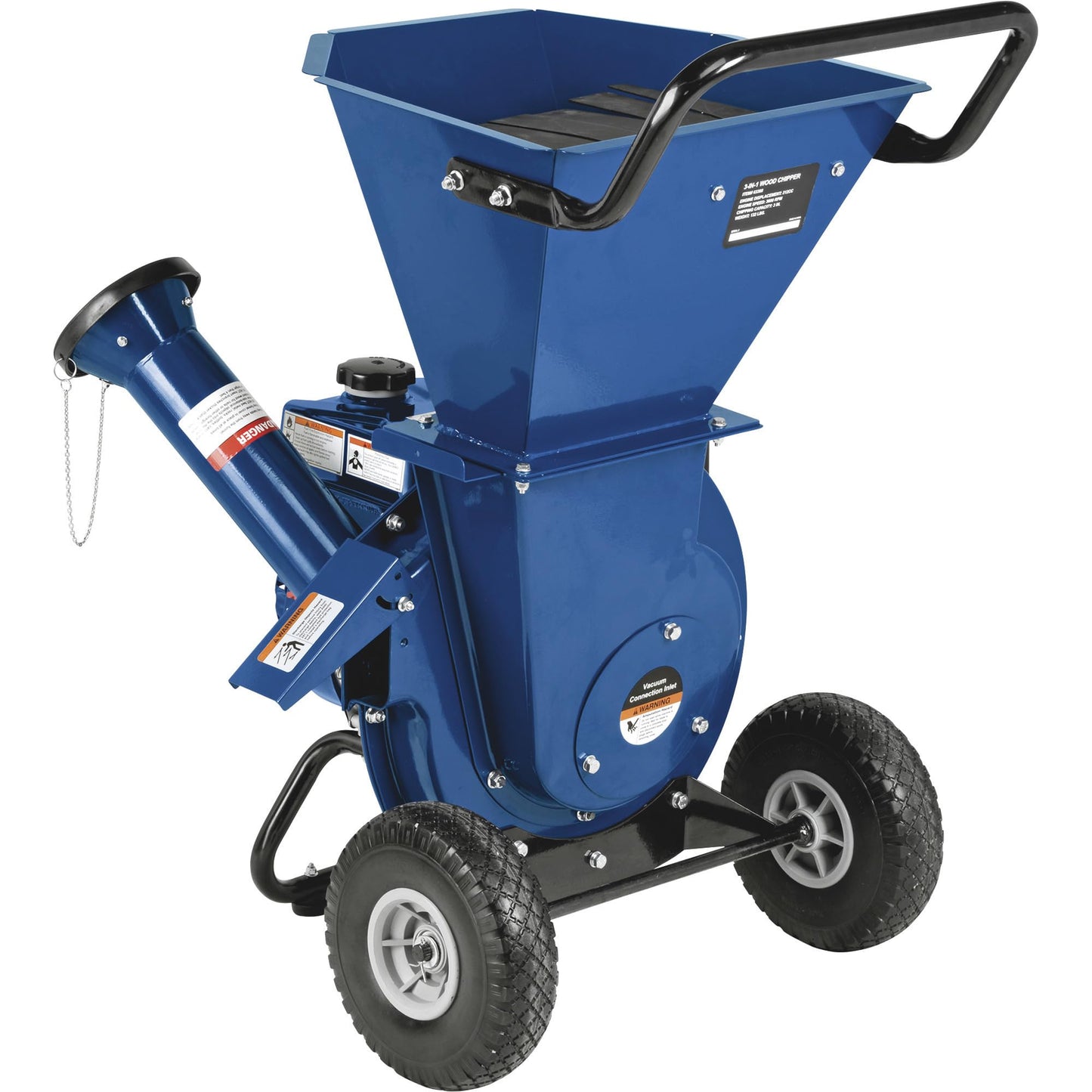 Powerhorse 3-in-1 Wood Chipper/Shredder - 212cc OHV Engine, 3in. Chipping Capacity