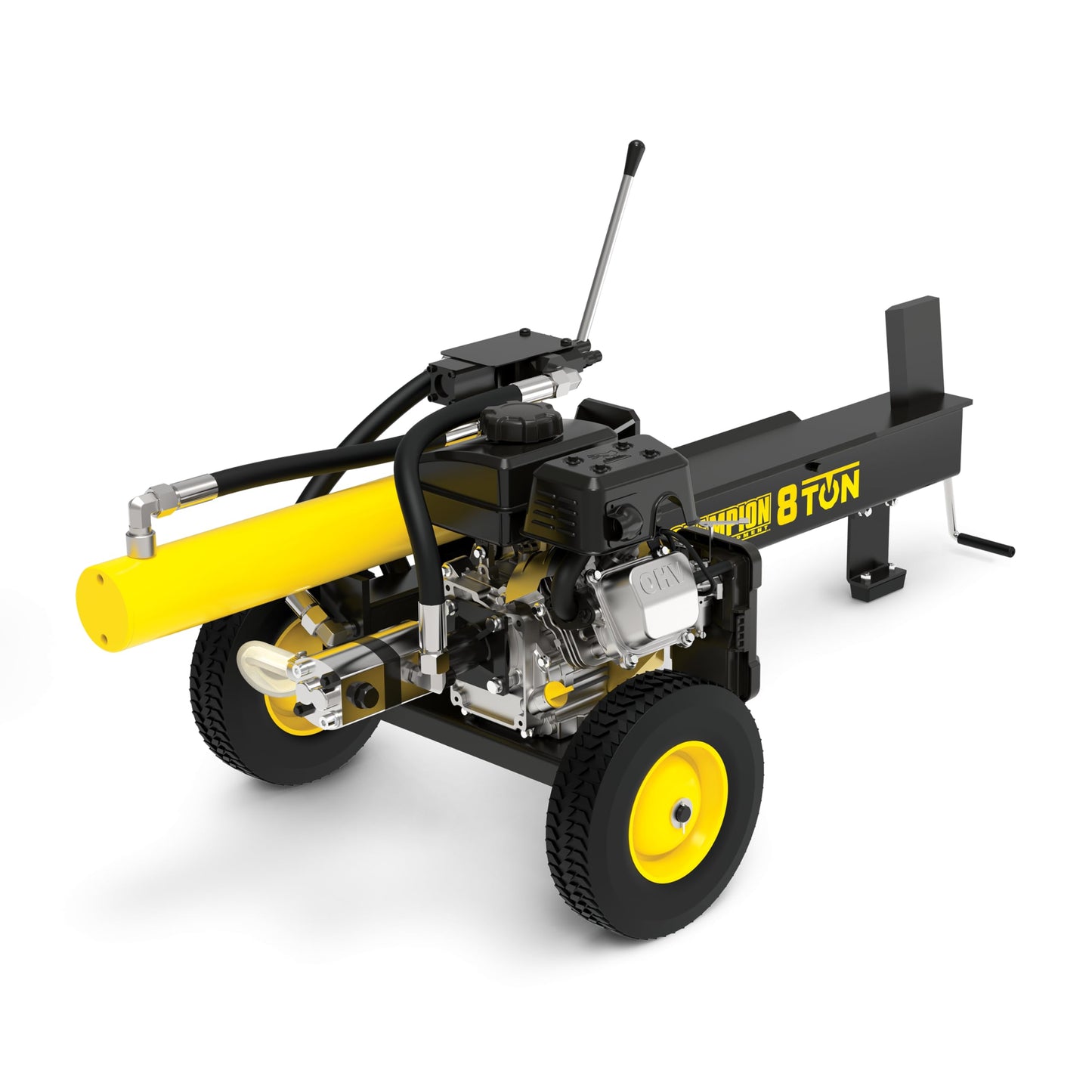 Champion Power Equipment 8-Ton Compact Horizontal Gas Log Splitter with Auto Return