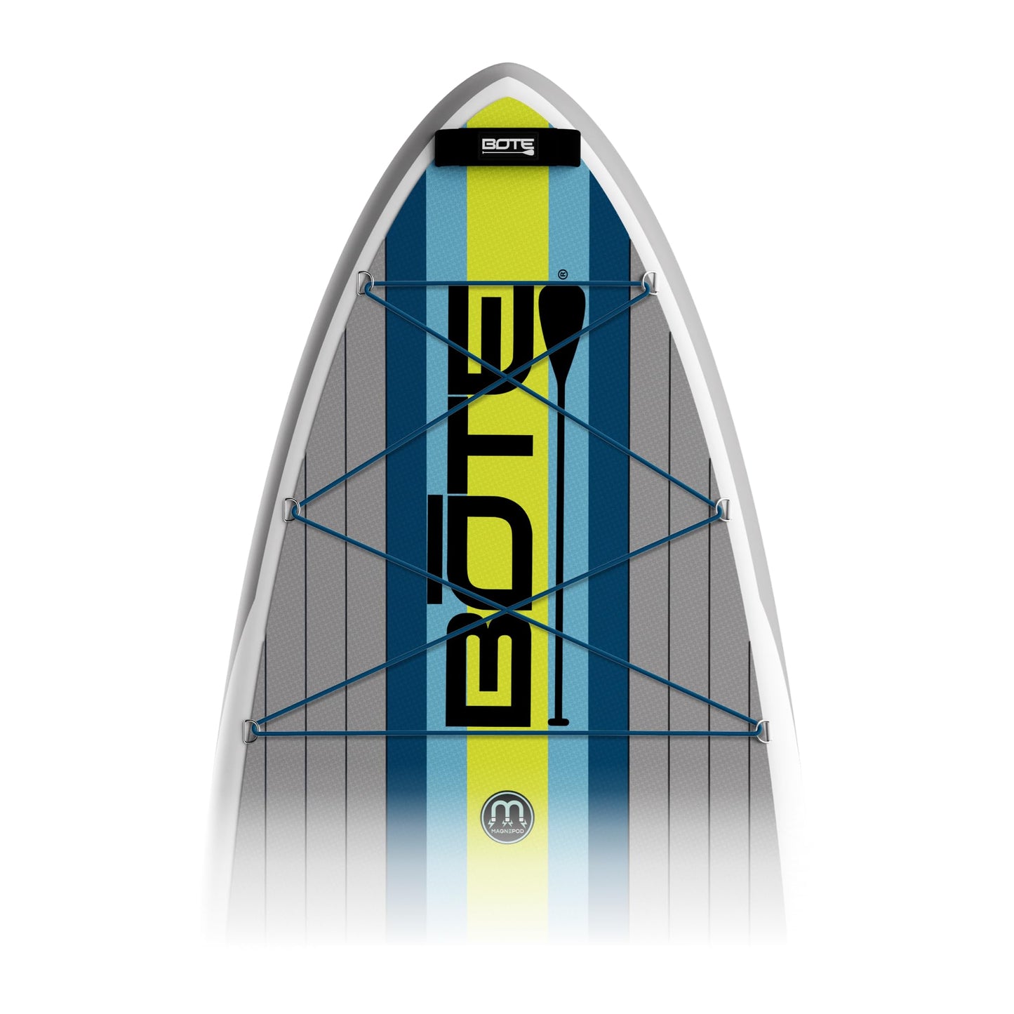 BOTE Lowrider Aero Inflatable Stand Up Paddle Board MAGNEPod Blow Up iSUP Convertible Tandem 2 Person Seat Included Adults Kids Family Friendly