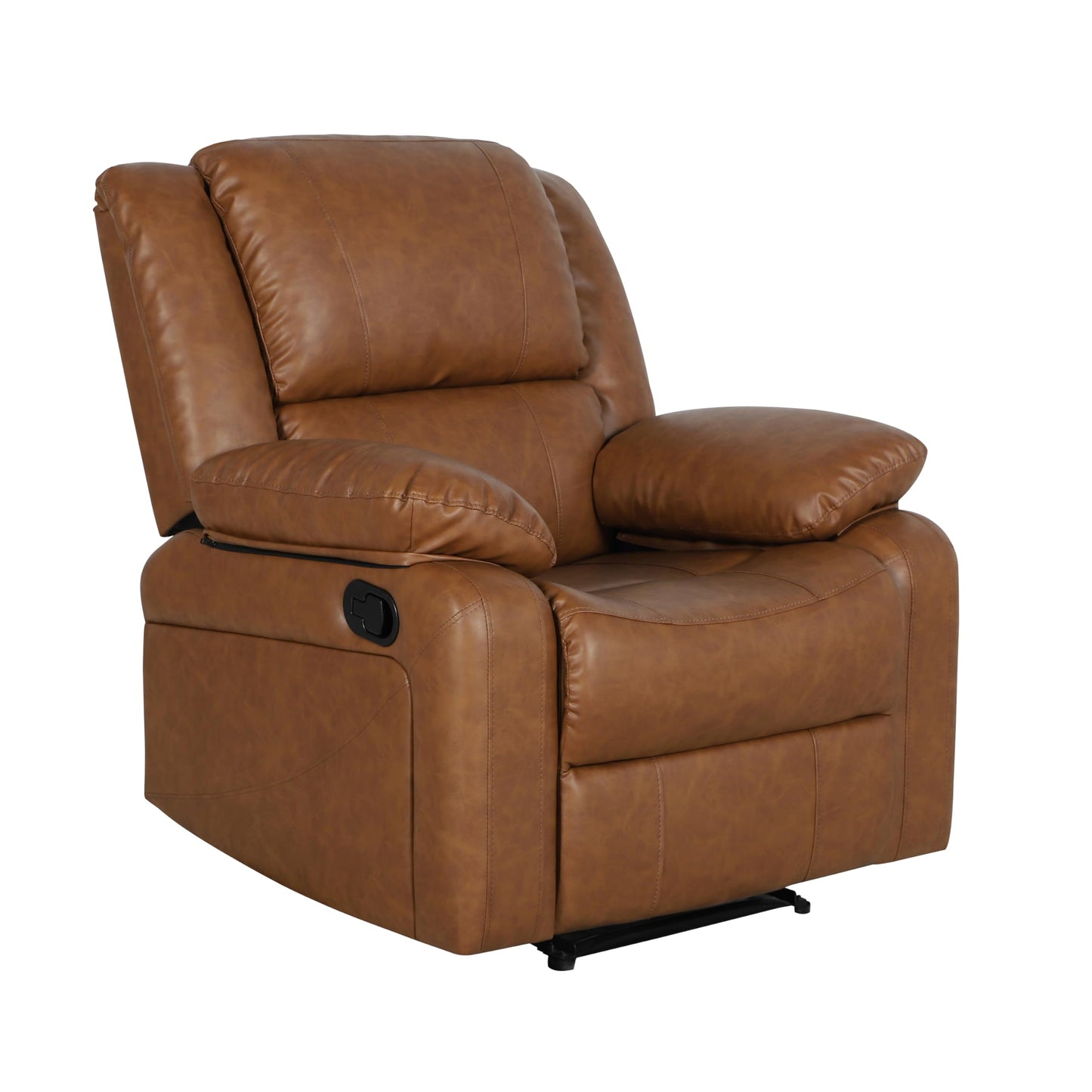 Flash Furniture Harmony Series Cognac LeatherSoft Recliner