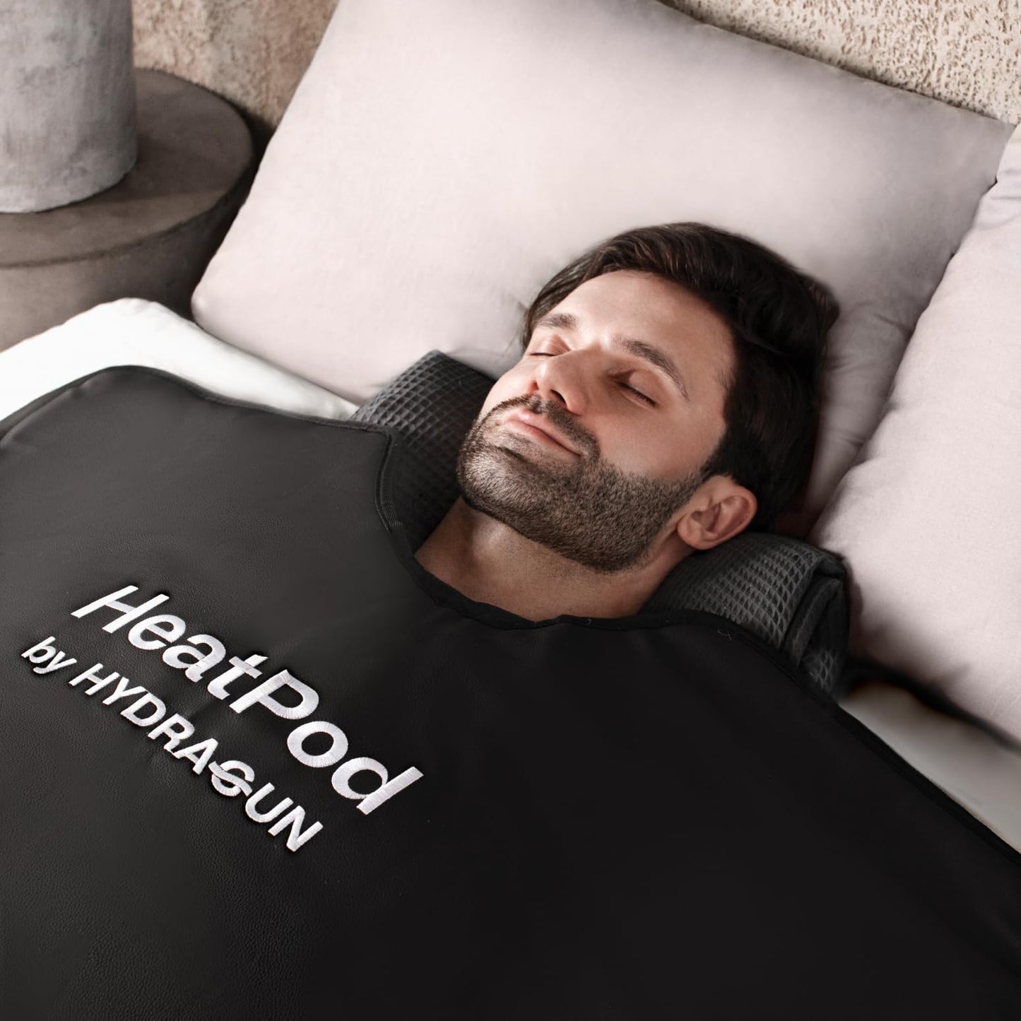HYDRAGUN HeatPod Infrared Sauna Blanket for Well-Being and Detox - Relax Your Body & Mind - Personal Sauna, Portable Sauna for Home